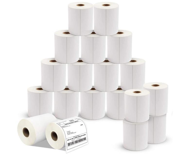24 Rolls of 250 4×6 Direct Thermal Shipping Labels For Zebra Eltron ZP450 LP2844