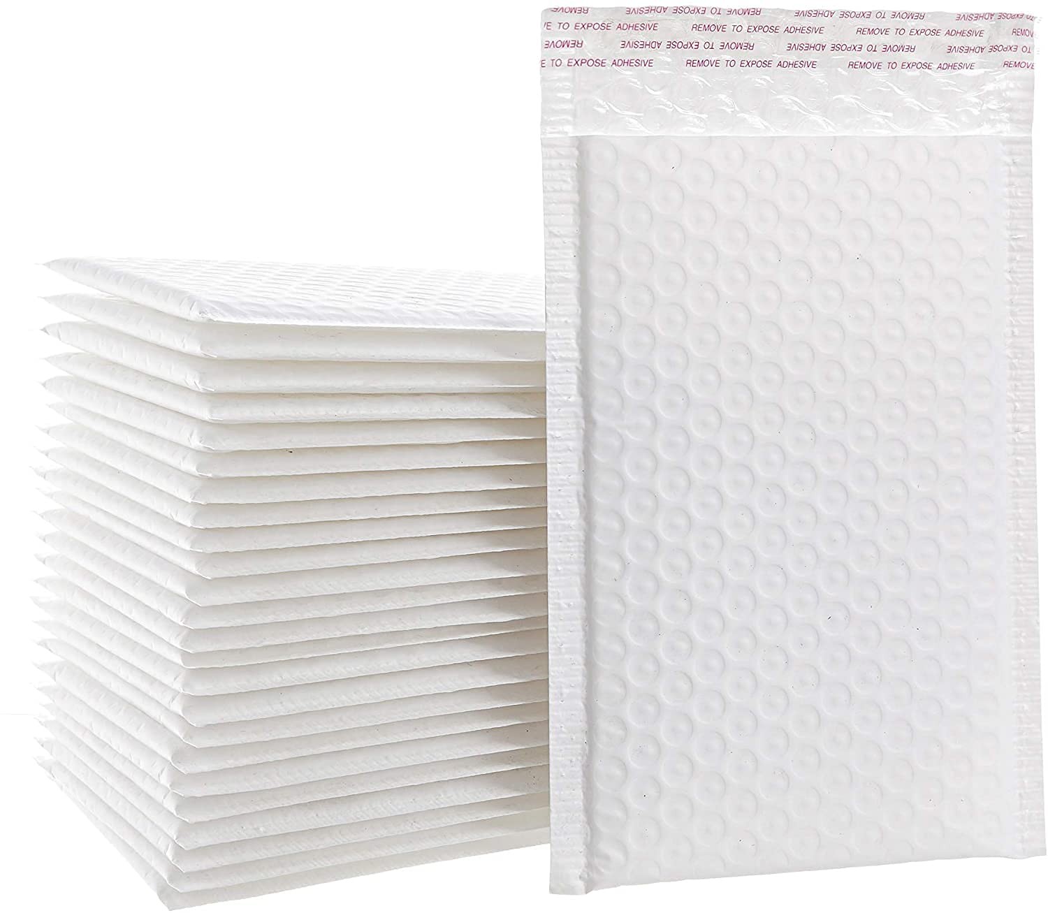 Prinko 100 Pcs #4 9.5×14.5 Poly Bubble Padded Envelopes One Size, Light Blue