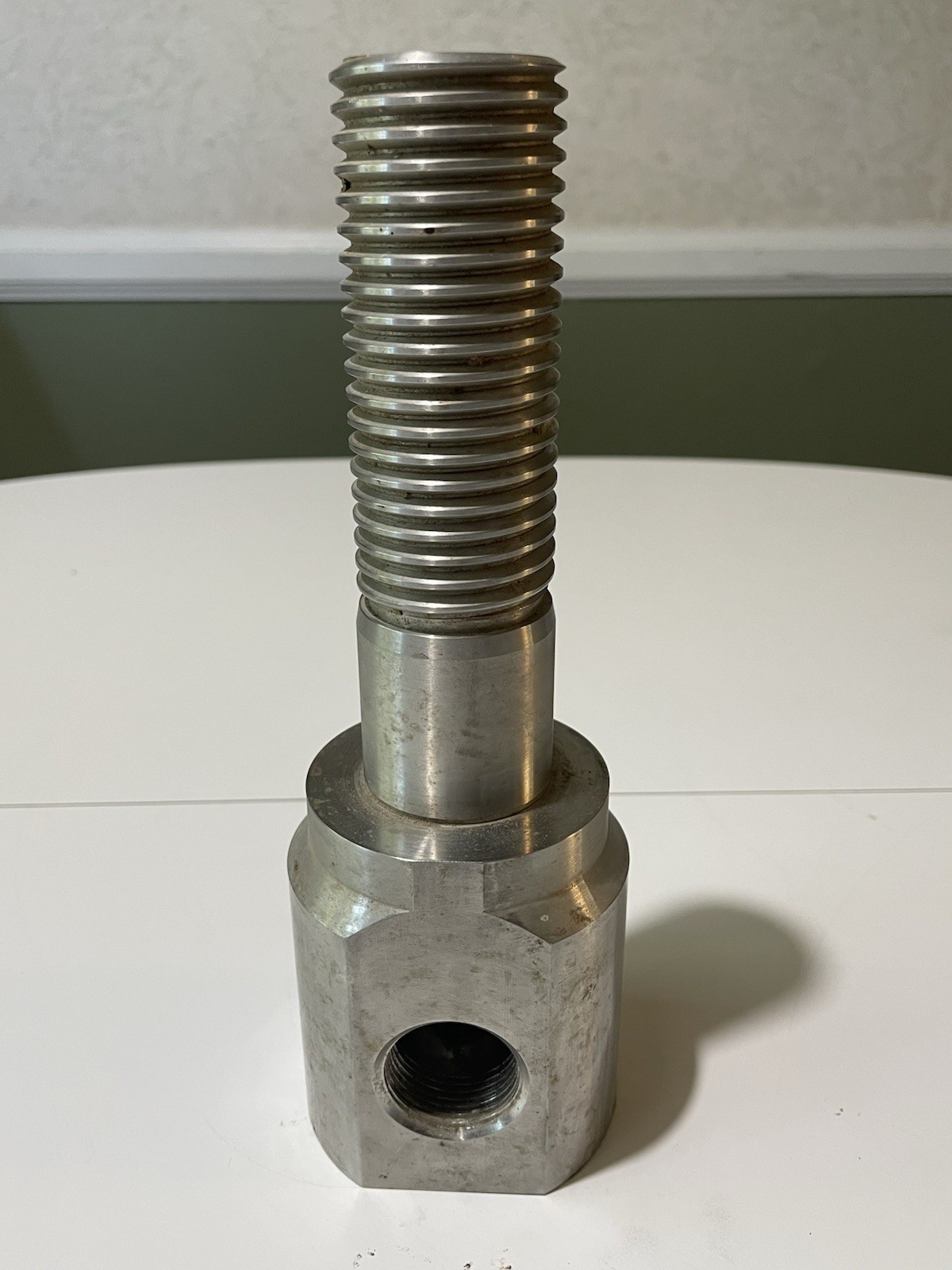 Industrial Hydraulic Valve Body Manifold Housing 9.75” 10 lb Appears Stainless
