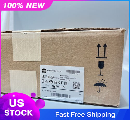 2711P-T15C22D9P Ser B PanelView Plus 7 Controlled Terminal New Sealed In Box