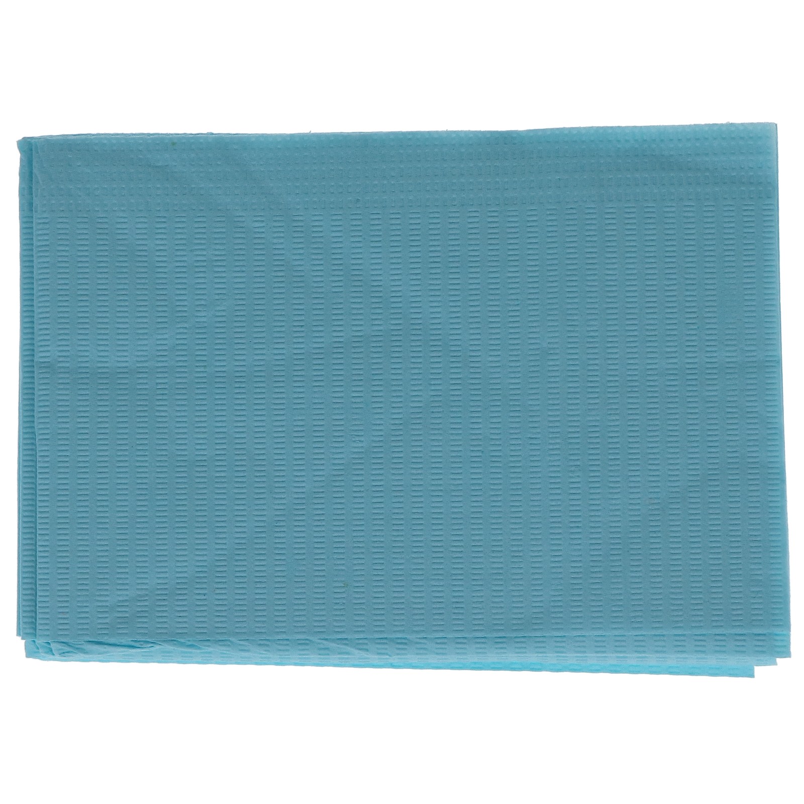 House Brand Dentistry 109216 Dental Patient Bibs 2+1 Ply 13″ X 18″ 500/Bx Aqua