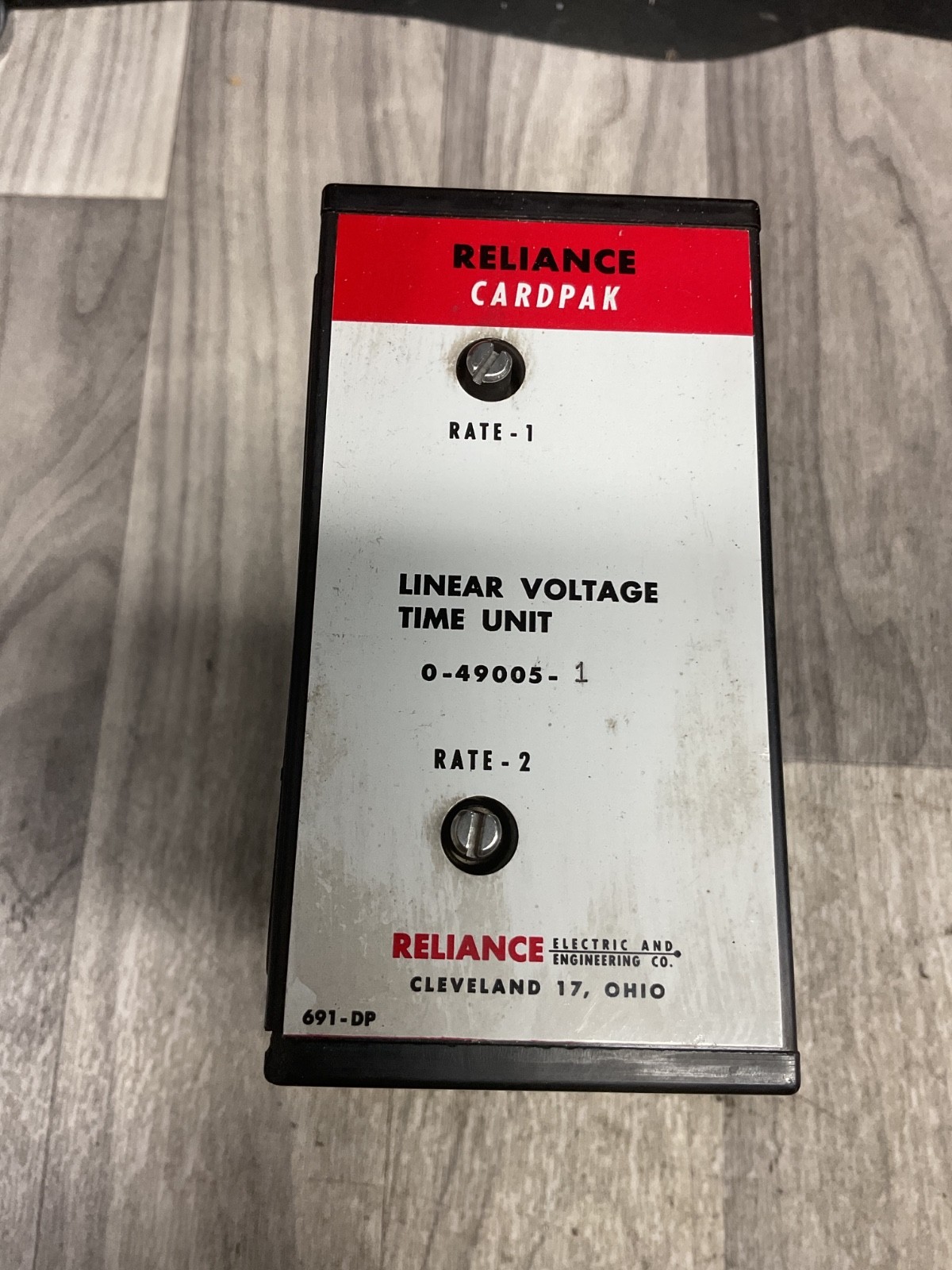 RELIANCE ELECTRIC 0-49005-1 LINEAR VOLTAGE TIME UNIT CARDPAK #4002G28PR7