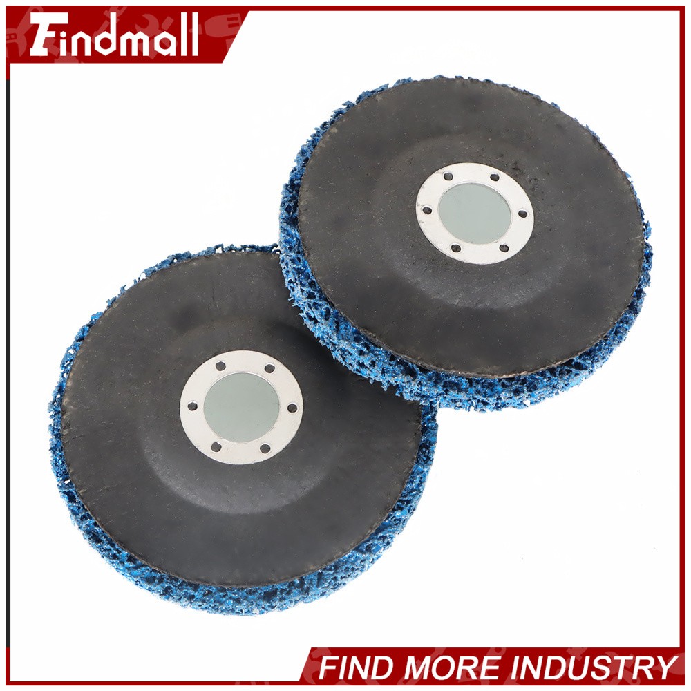 Findmall 10 x 4.5” Poly Strip Disc Wheel Paint Rust Removal Clean Angle Grinder