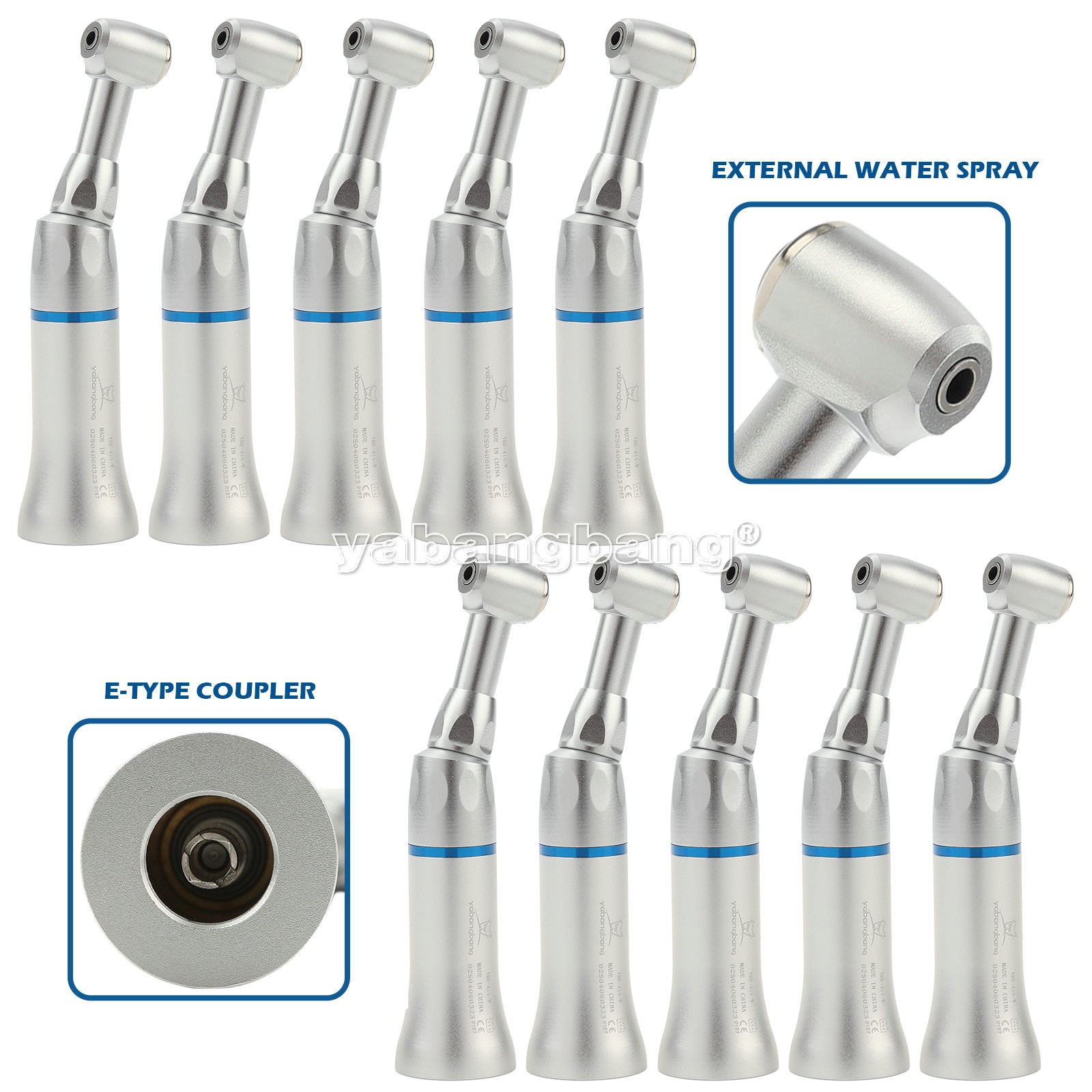 NSK Style Dental Push Button Slow Low Speed Contra Angle Handpiece PAD CA 2.35mm