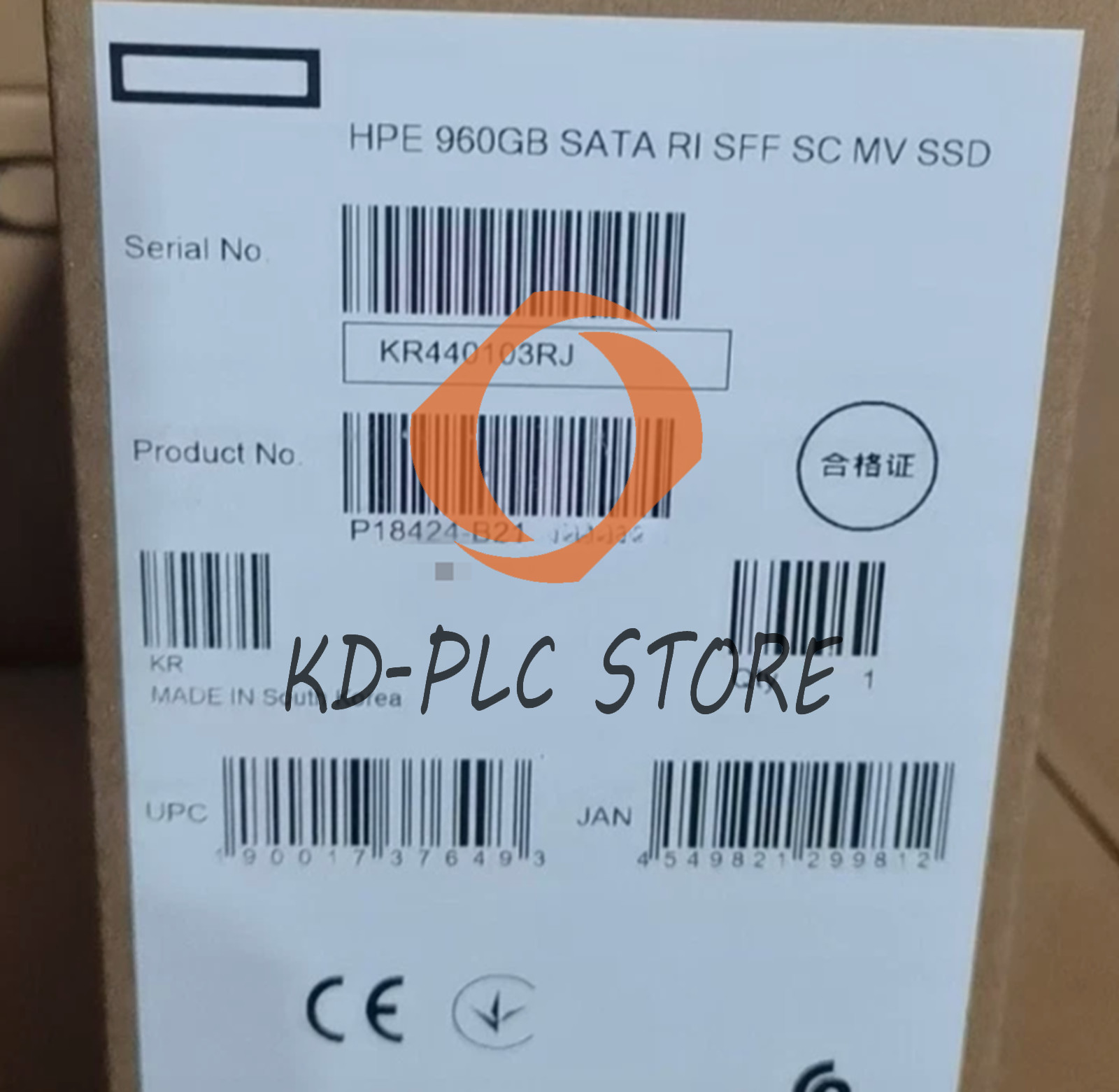P18424-B21 P18483-001 RI Multi HPE 960GB SATA 6G 2.5″ RI SSD Solid State Drive