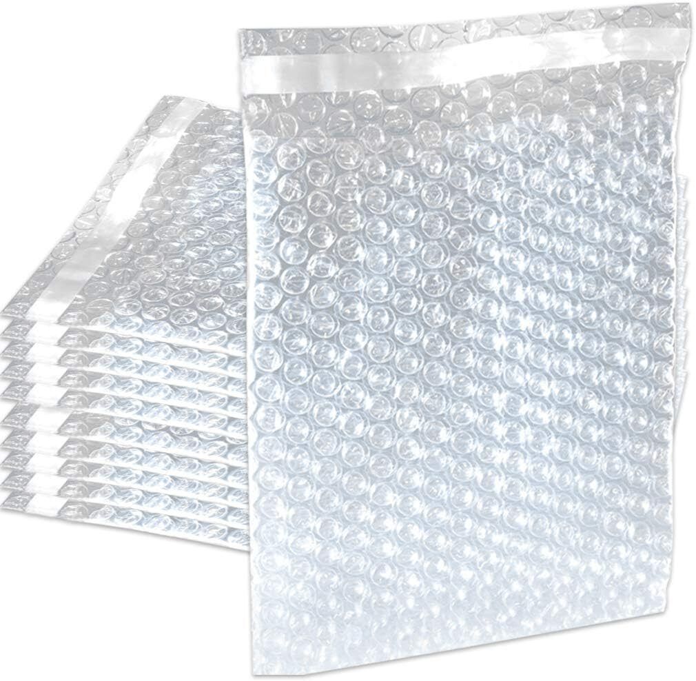 Bubble Pouch Out Bags Protective Wrap Pouches 3×5 4×5.5 4×7.5 6×8.5 8×11.5 12×15