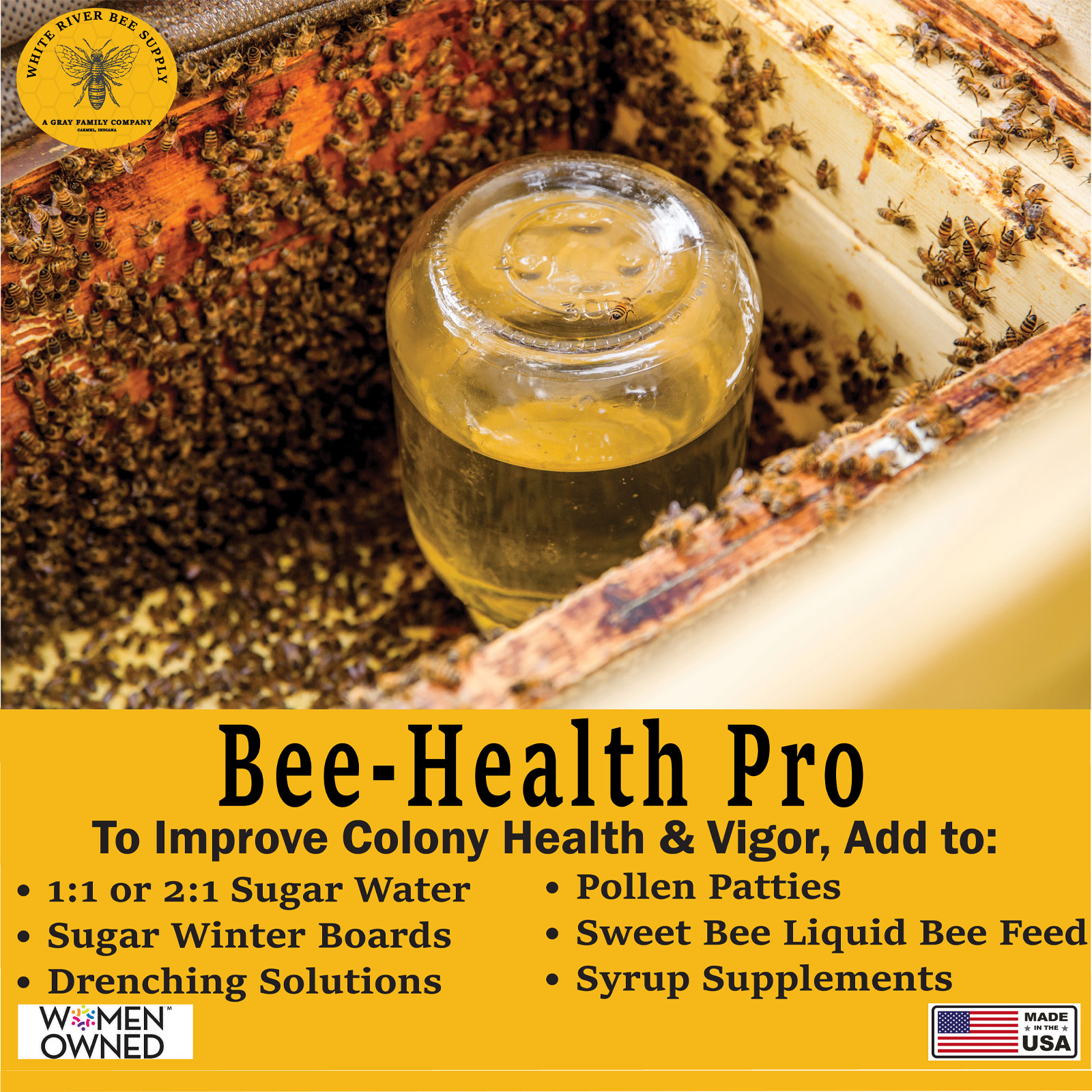 Bee-Health Pro – Feeding Supplement with Essential Oils for Honey Bees