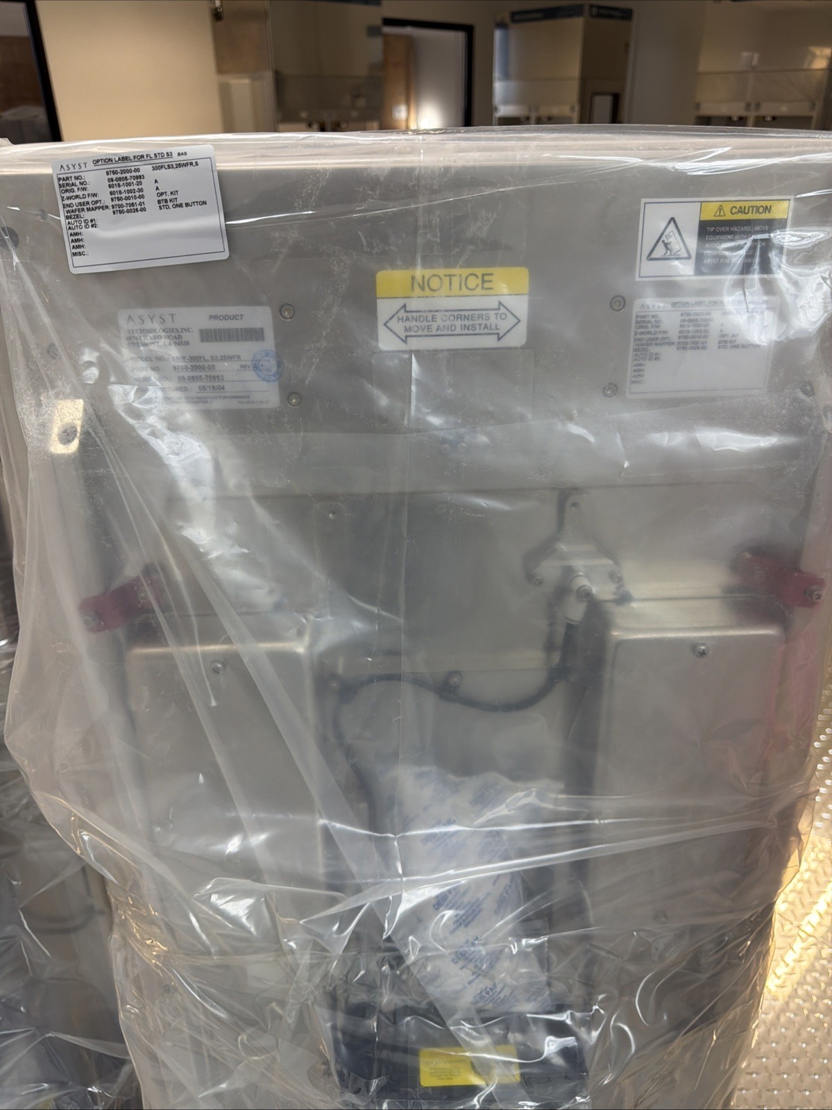ASYST 300mm EFEM WAFER LOAD PORT SMIF-300FL S3 25WFR 9750-2000-00