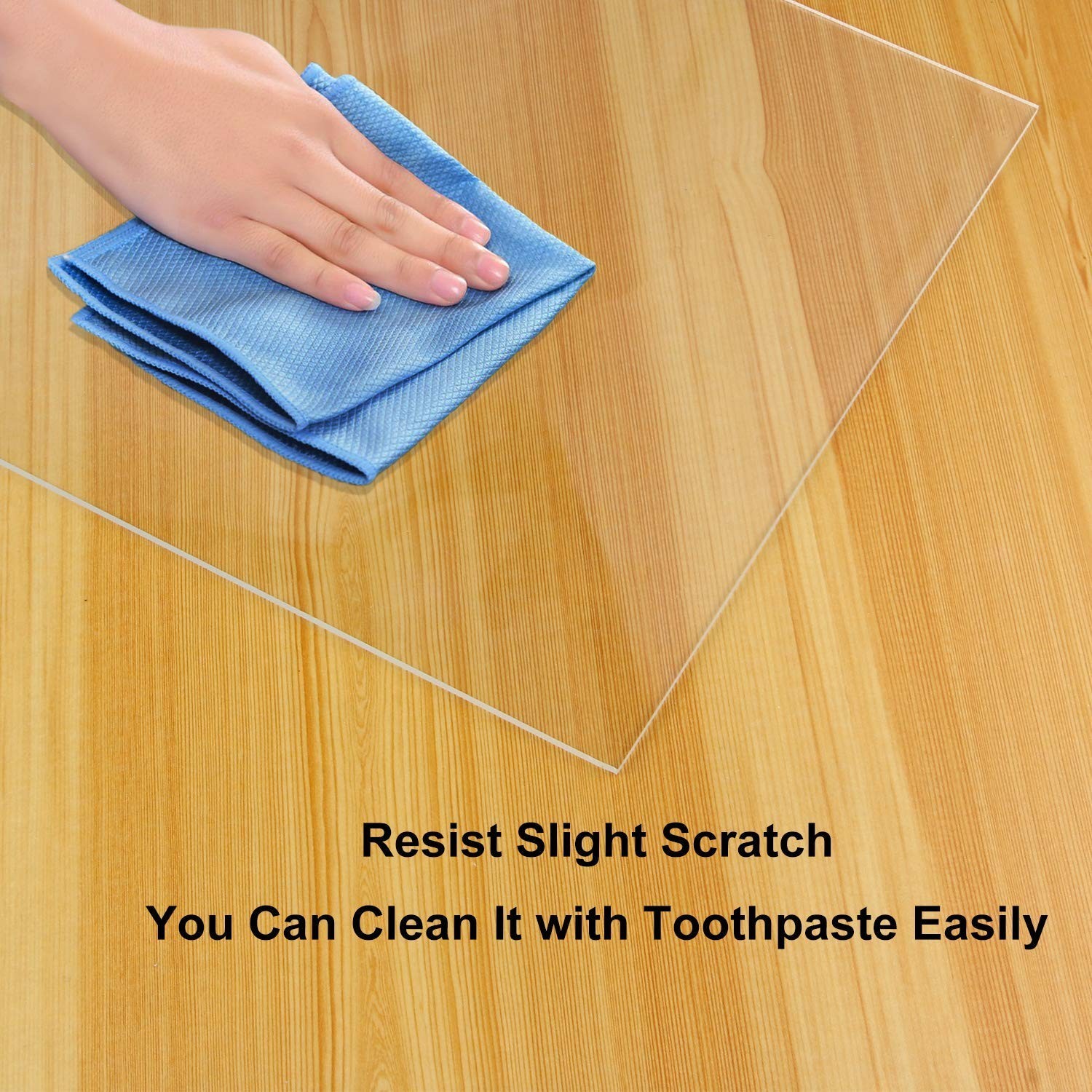 High Clarity 8″ x 12″ Plexiglass Sheets – UV & Weather Resistant for Crafts