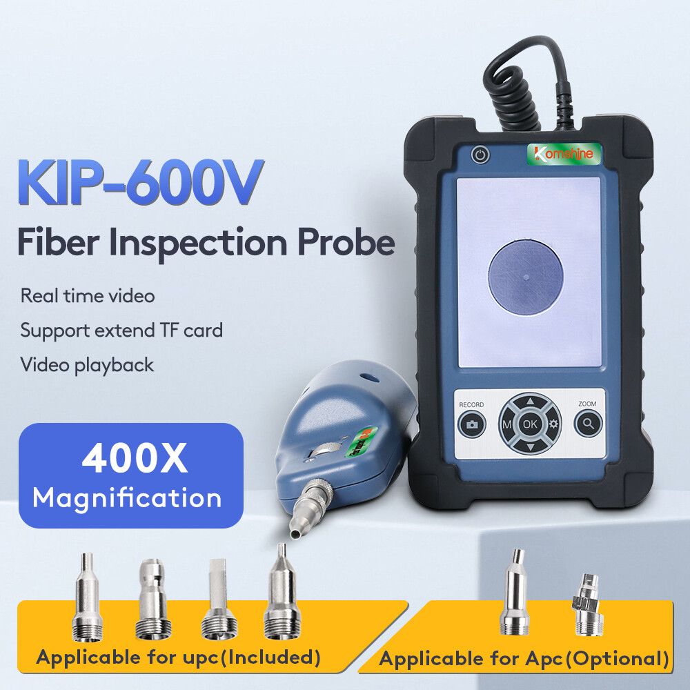 Komshine 400X Fiber Optic Inspection Probe, Fiber Optic Inspector , Microscope