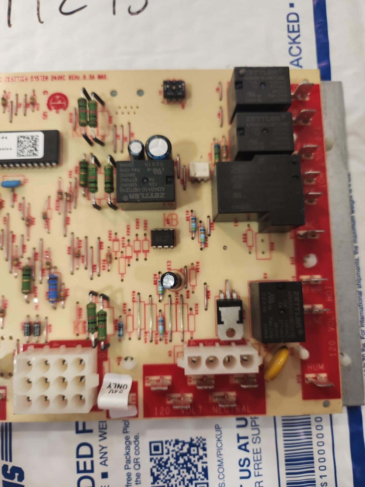 50A66-123-04 AS PICTURED Furnace Control Board