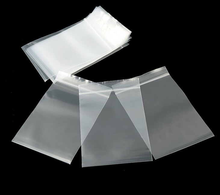 Clear Reclosable Zip lock Plastic 2-Mil Ziplock Bags Poly Jewelry Zipper Baggies