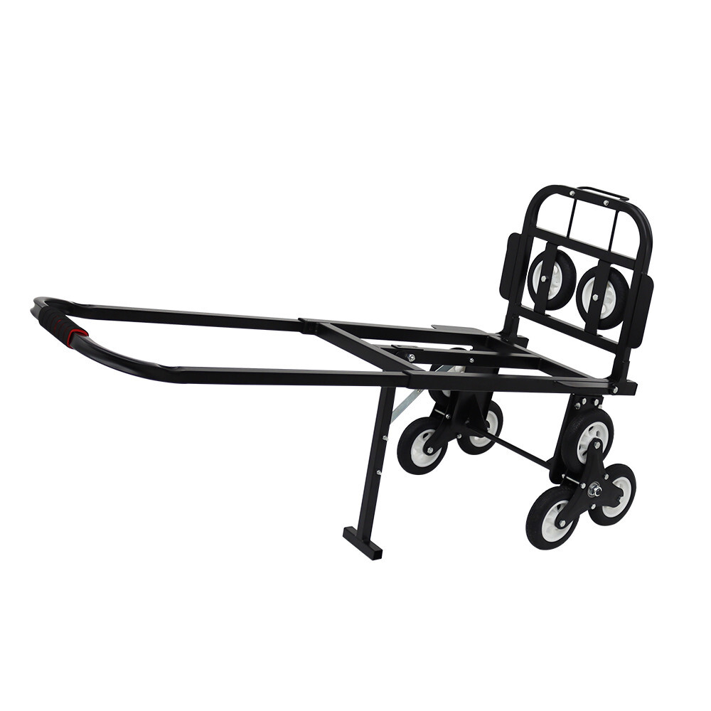 USED Black Carbon Steel Climbing Stairs Truck 16.43inchW 0.05in Pipe Thickness