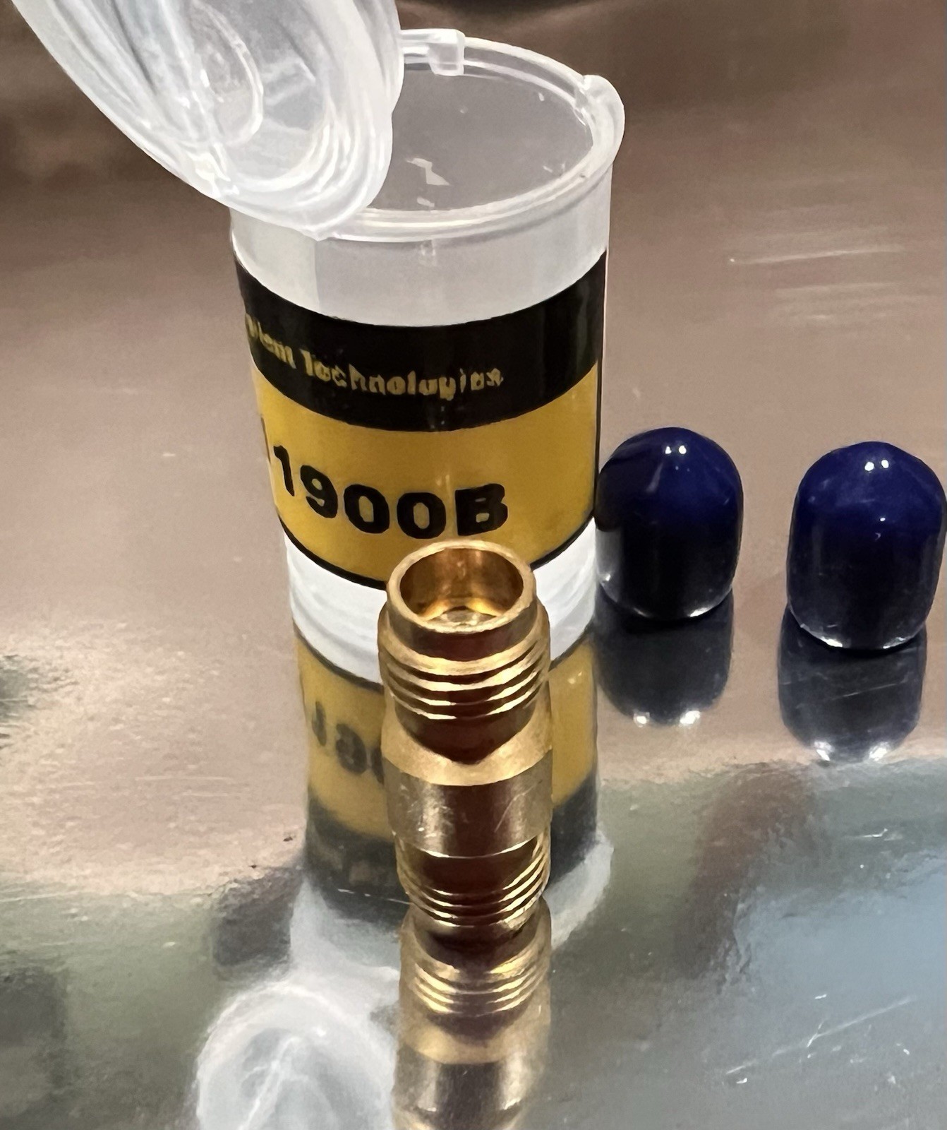 Agilent HP 11900B 2.4mm Female to 2.4mm Female Adapter 50Ghz