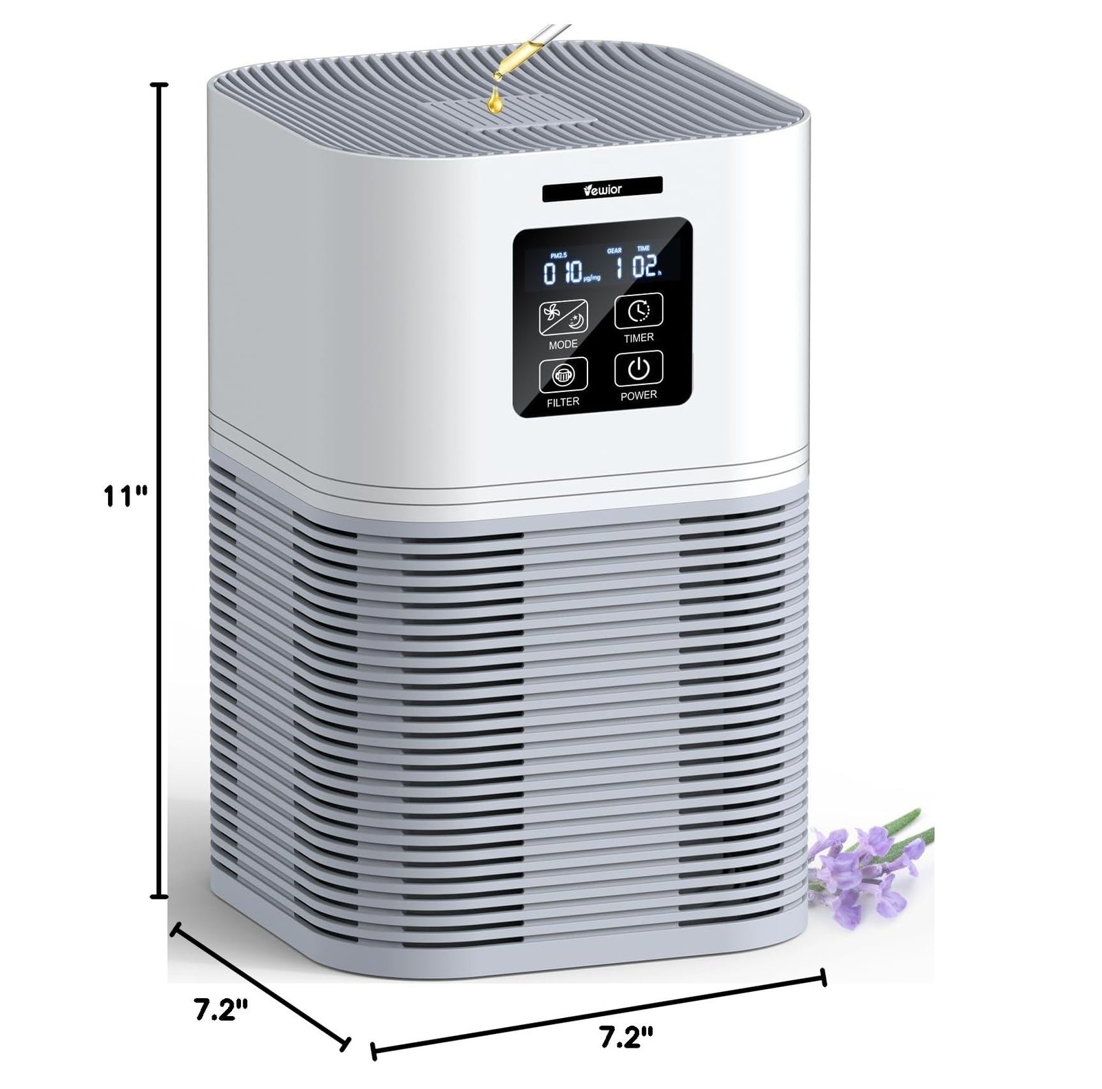 VEWIOR Air Purifiers for Home, Air Purifiers for Large Room up to 1200 sq.ft,…