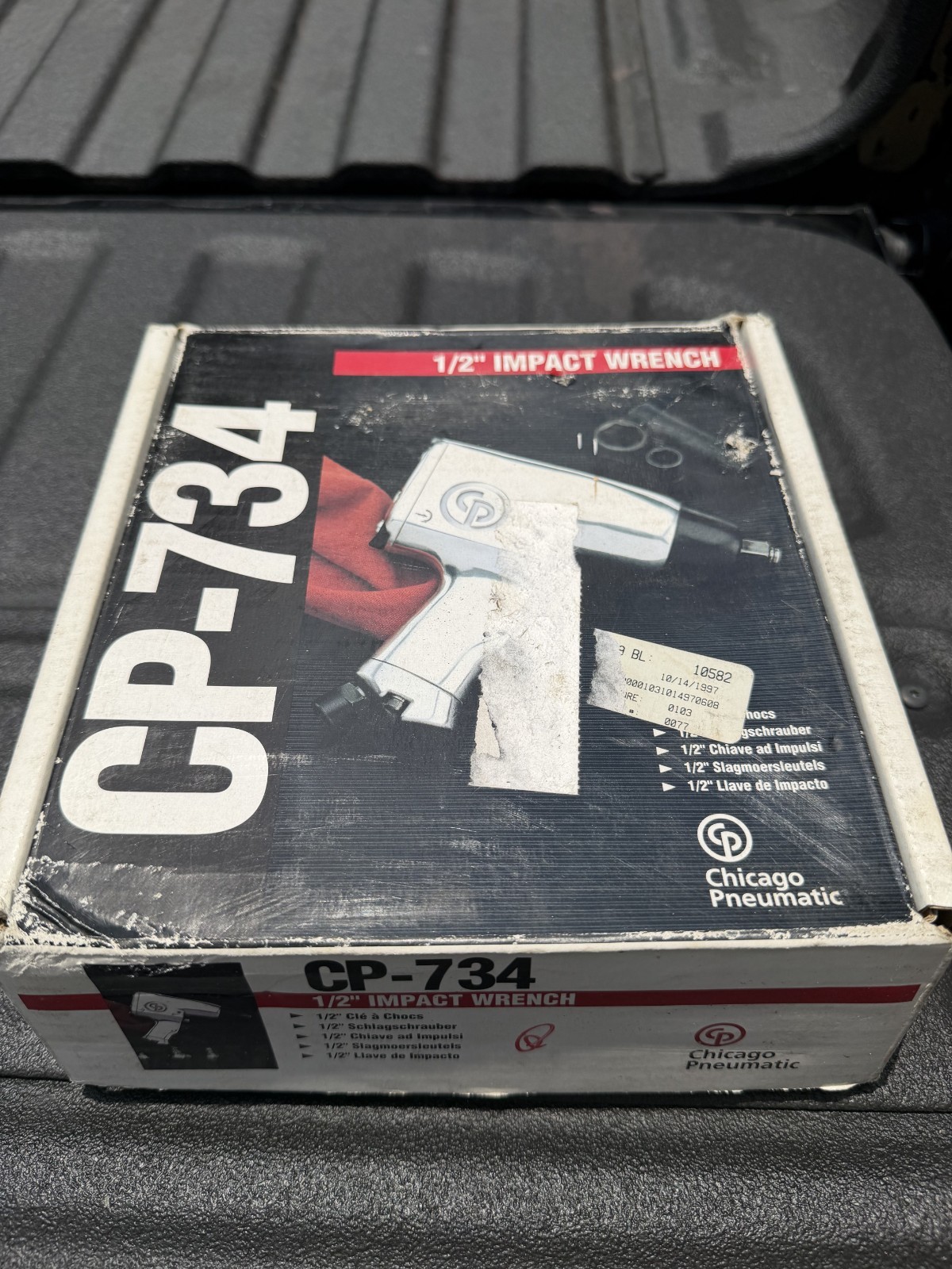 Chicago Pneumatic CP734 1/2″ Air Impact Wrench Heavy Duty Pneumatic Gun USED