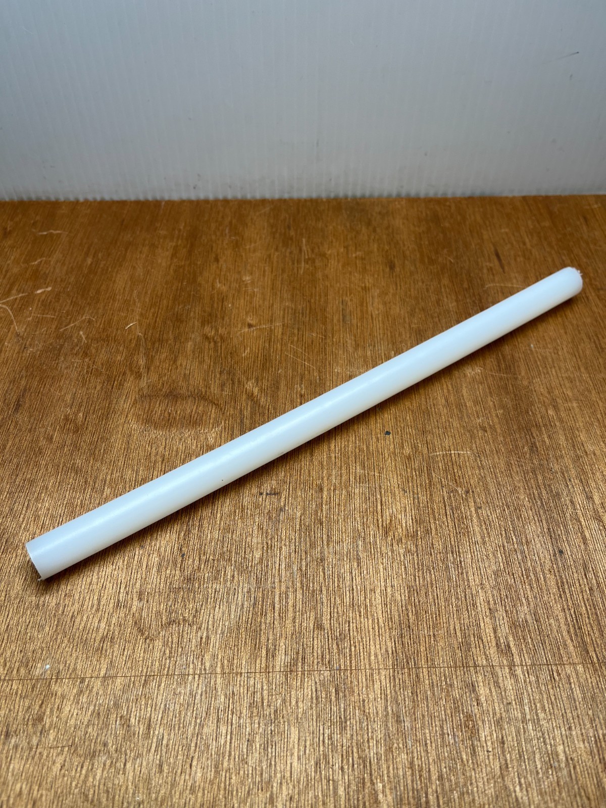 5/8″ X 12″ UHMW PE White Polyethylene Plastic Rod Round Stock USA