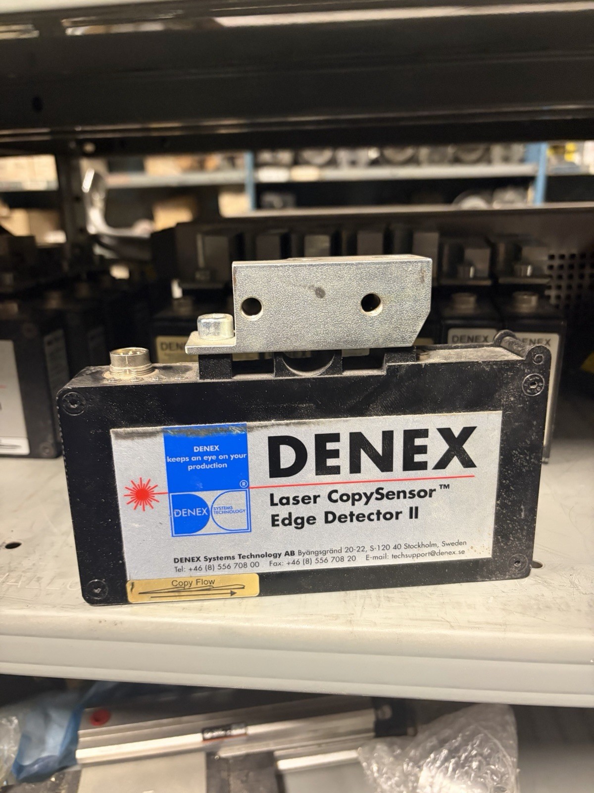 Denex Laser Copy Sensor Edge Detector II-WR 51E3000 USED