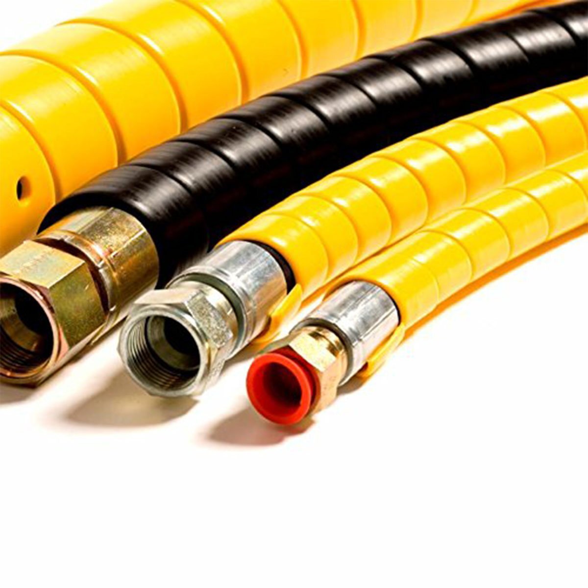 Heavy Duty (HDPE) Spiral Wrap – 1/2″ to 5″ Size Options – Protect Hoses & Cables