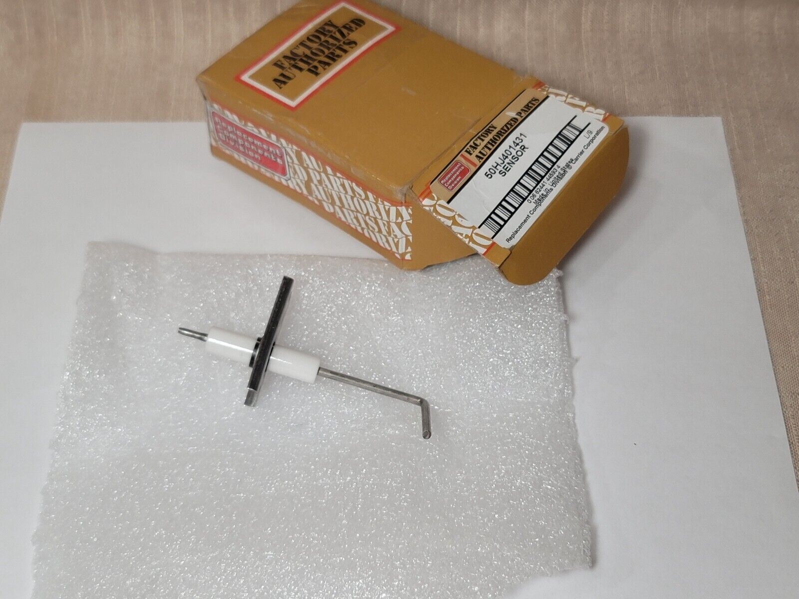 Carrier 50HJ401431 (PSE-CE14) Flame Sensor (Genuine Part USA. 60 Days Return)
