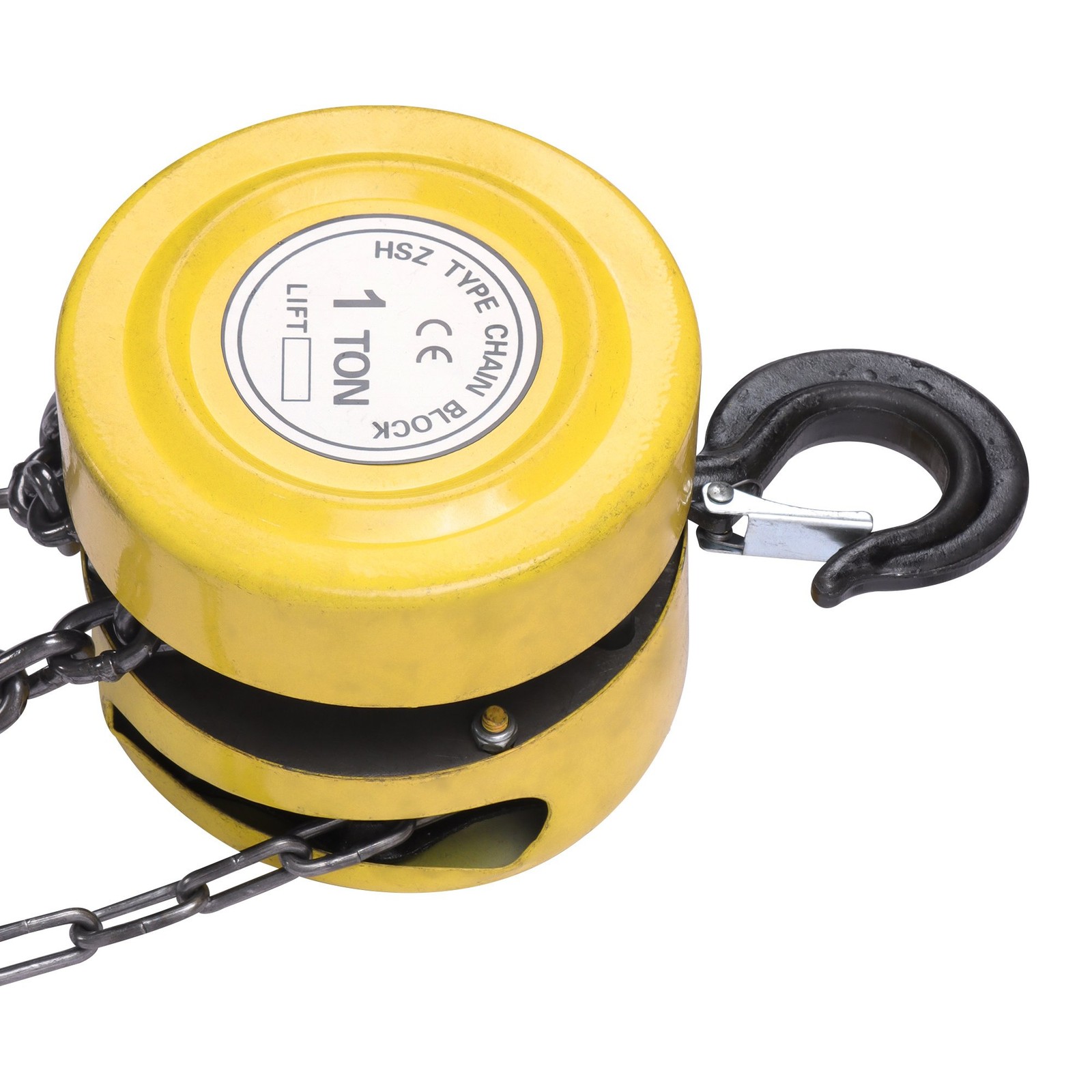 2200 lbs /1 Ton Capacity Chain Hoist Steel Construction Chain Block 20 FT Lift
