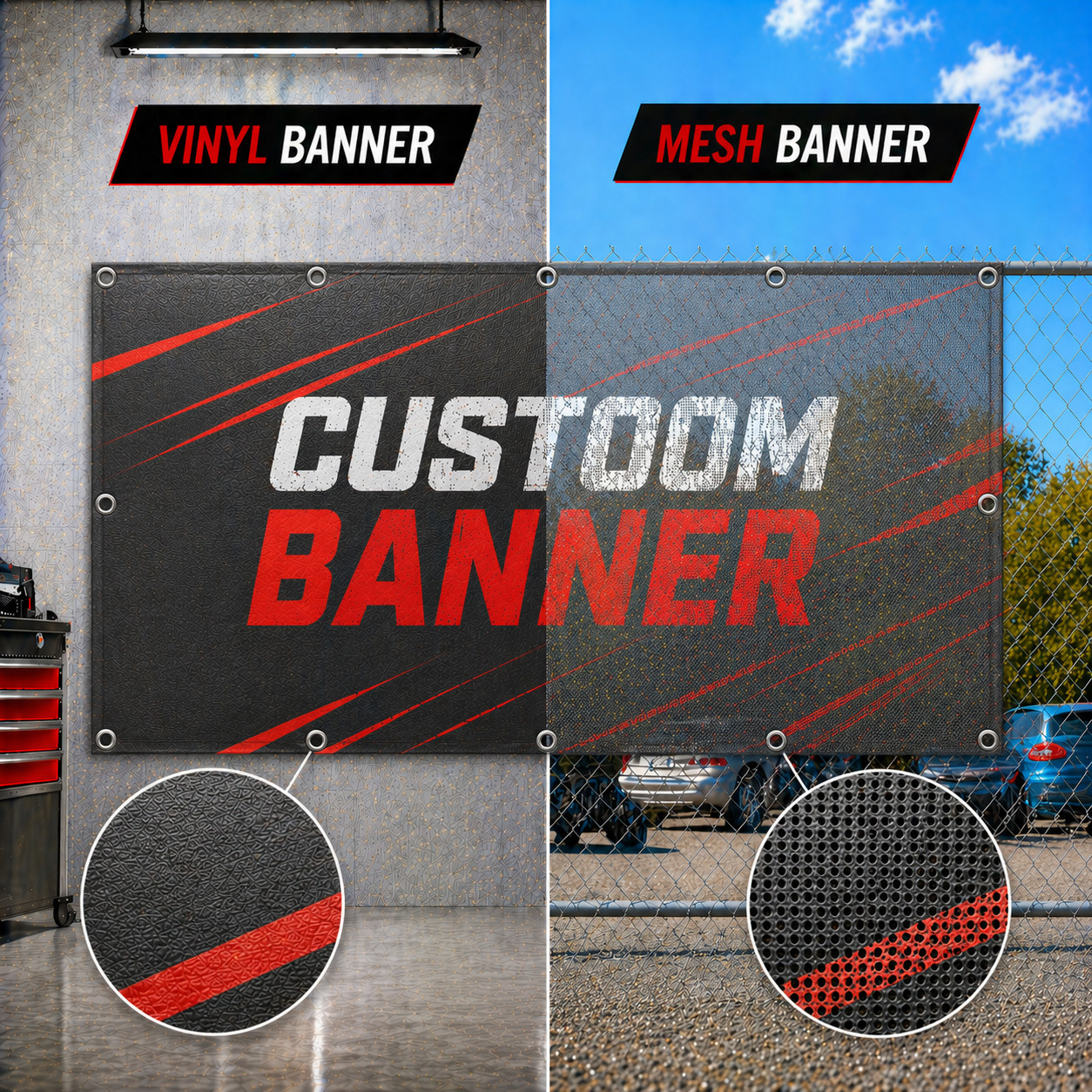 HIRING EXPERIENCED MECHANIC Advertising Banner Vinyl Mesh Sign New Job Service
