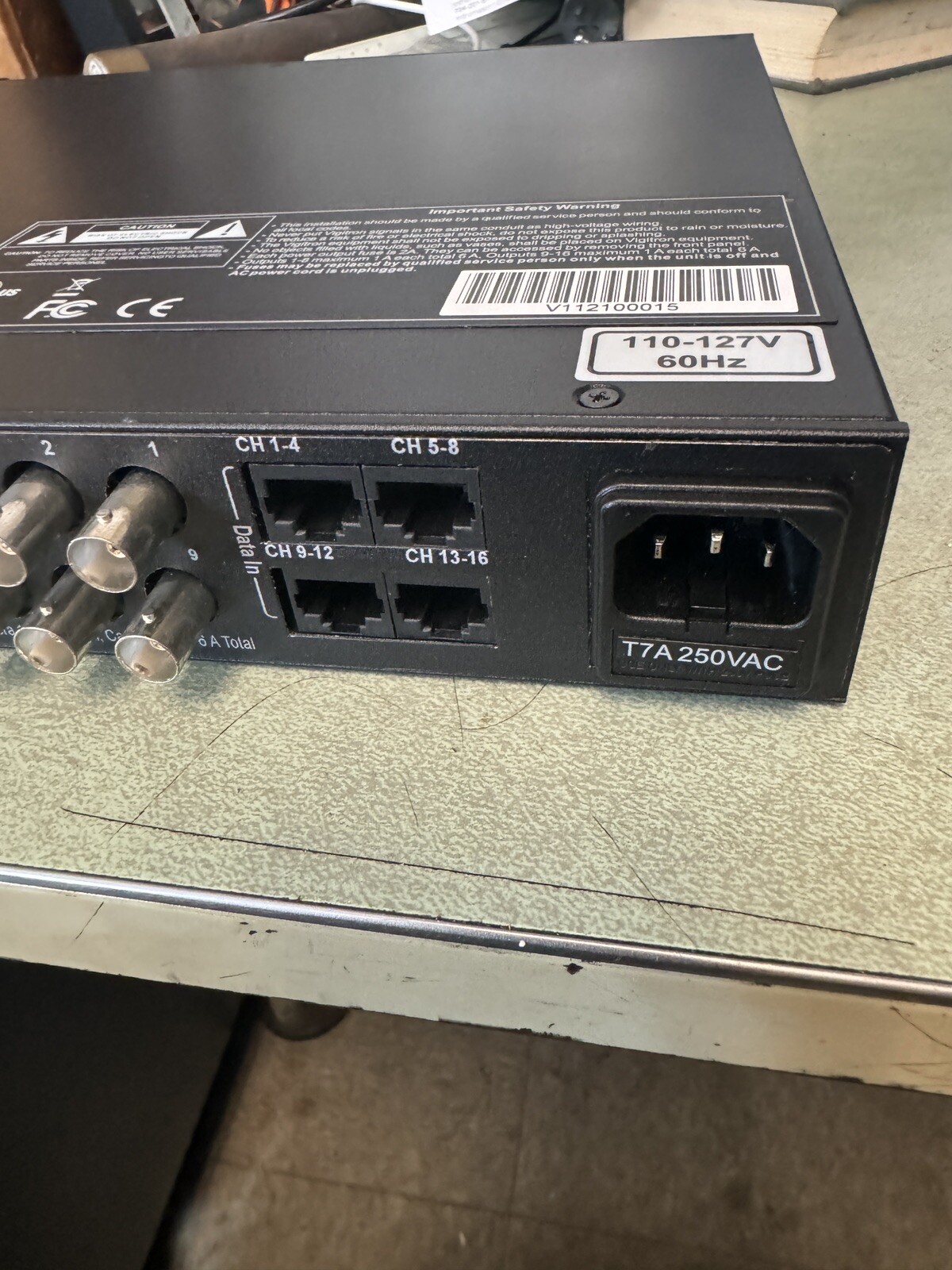 Vigitron Vi1516VPD 16 Channel Powered Combiner Receiver Hub