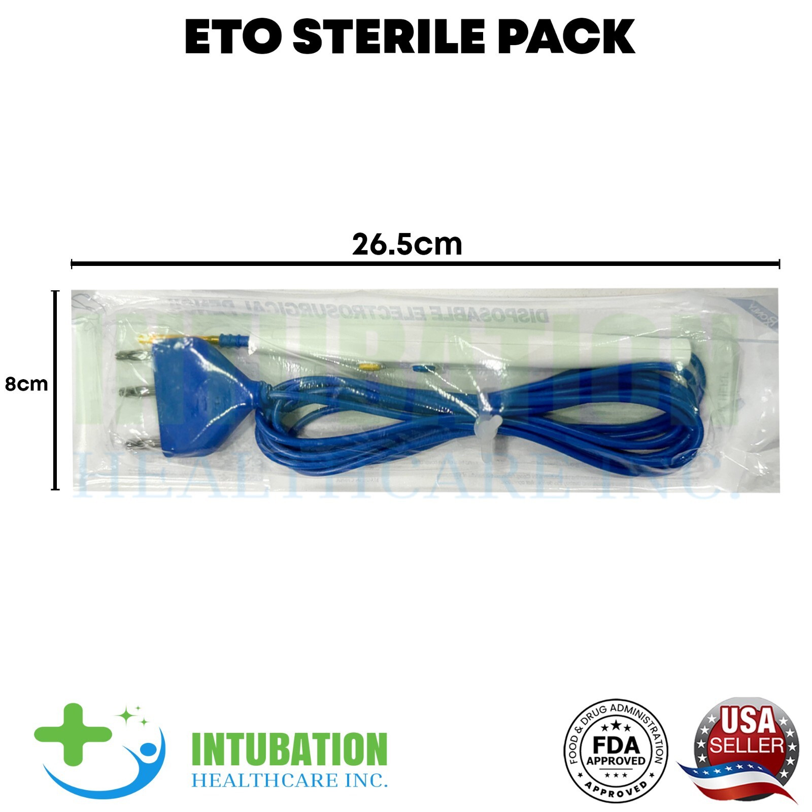 Electrosurgical Pencil with Blade Electrode Diathermy ESU Cautery Pen 25 Pcs Box
