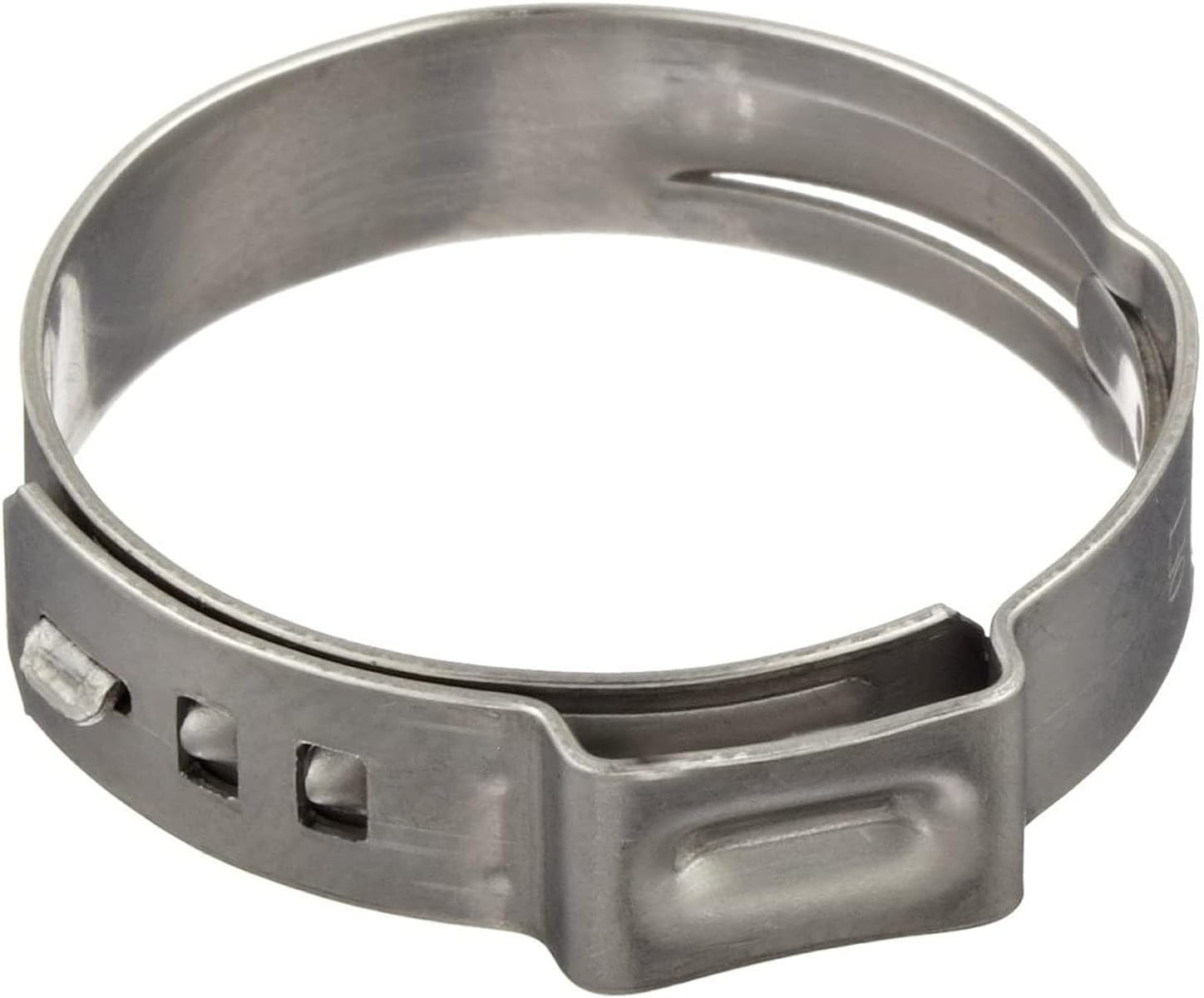 Size 1-1/2″ (38.5 Mm) Oetiker Stepless Ear Clamps, 10-Pack Single Ear Hose Clamp
