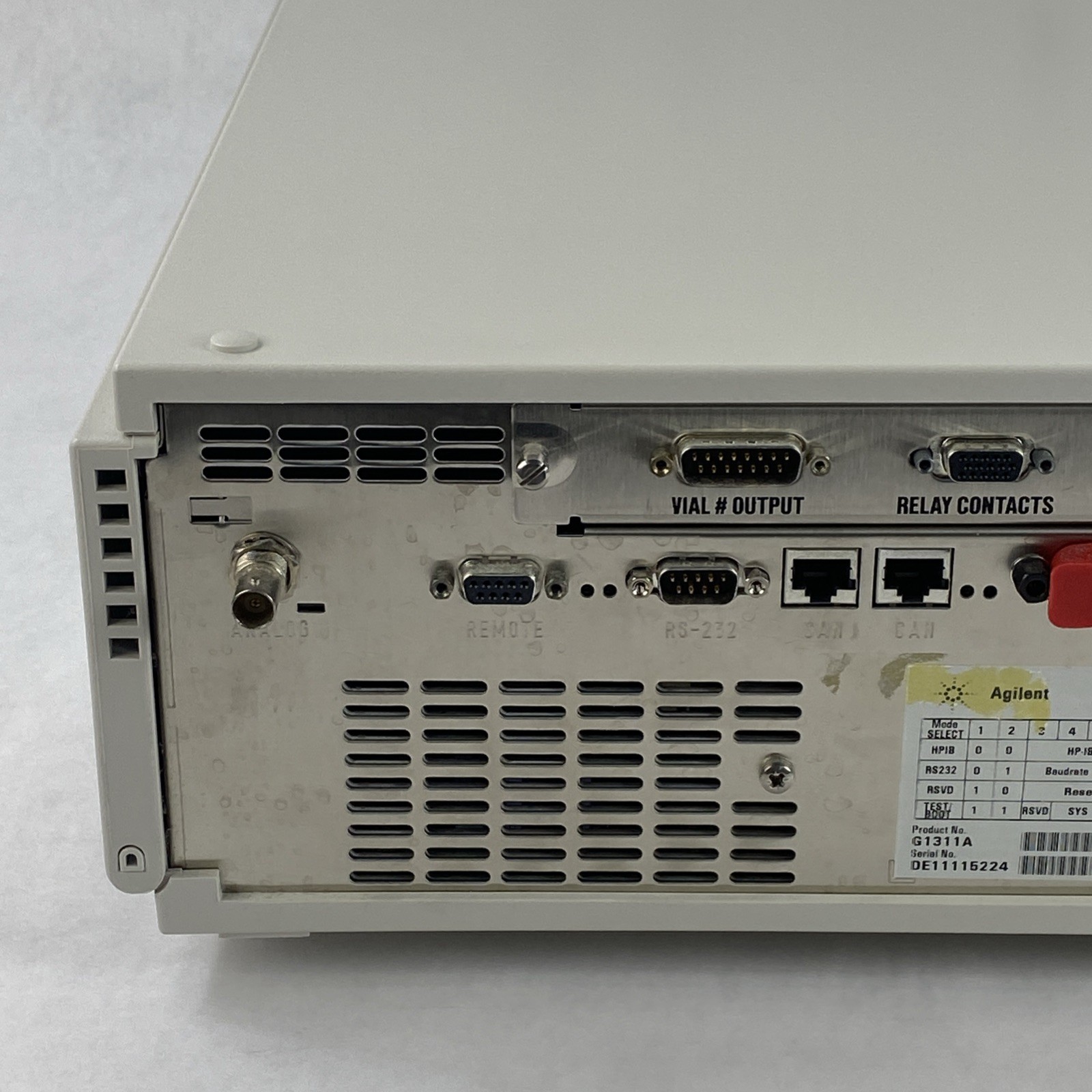 Agilent Technologies G1311A 1100 Series Quaternary Pump