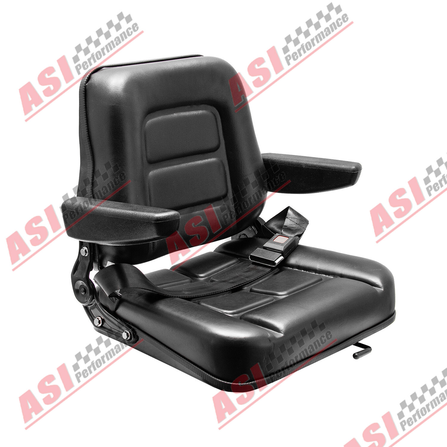 Adjust Tractor Seat Forklift Excavator Suspension Backrest Truck Chair Universal