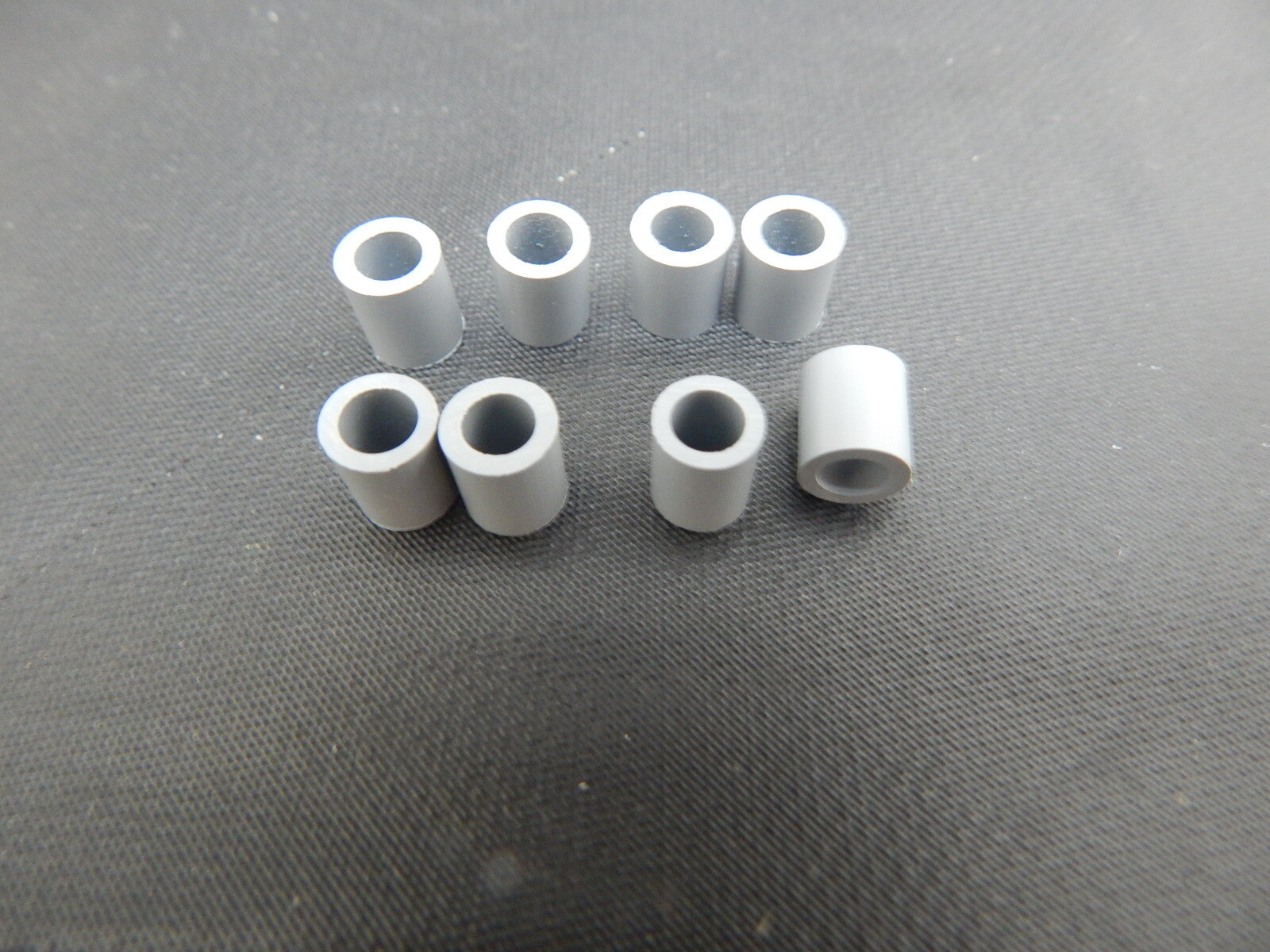 RICHCO SS8-2 Spacer Round 4.4mm-ID 6.4mm-OD 6.5mm LG Chlorinated Polyvinyl QTY-8