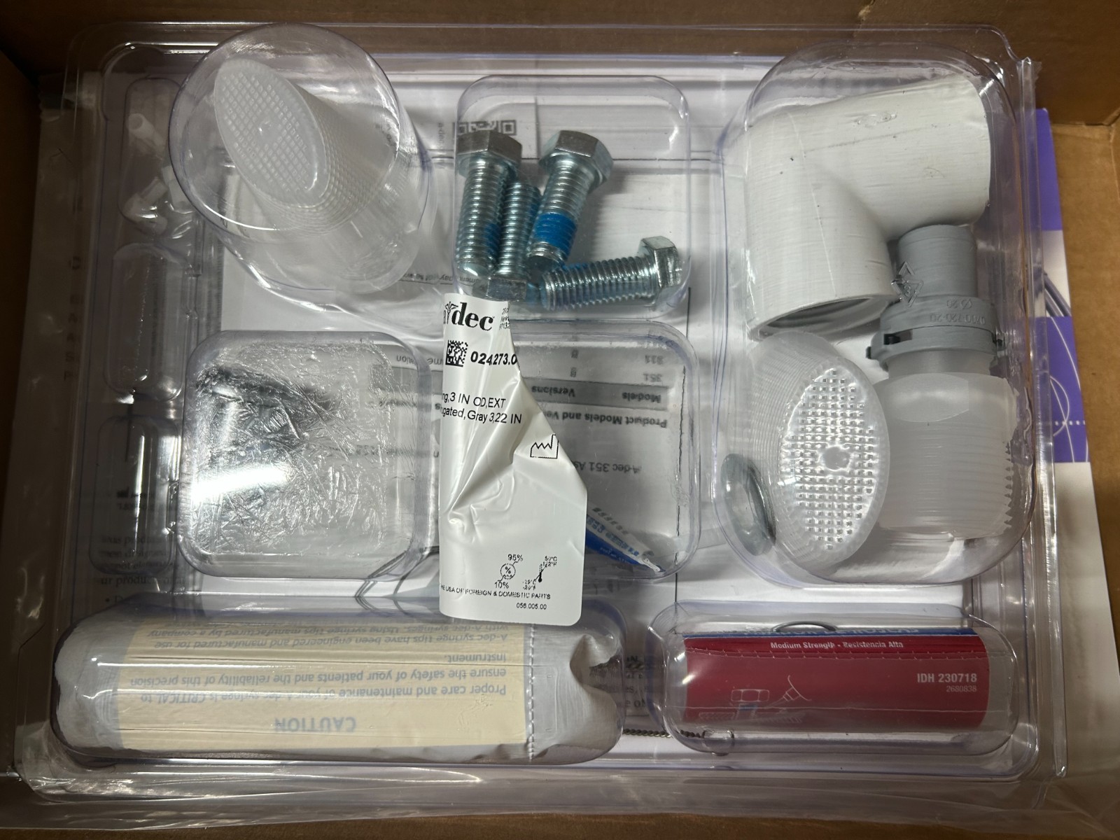Adec 351 Rear Assistant Package – Brand new!