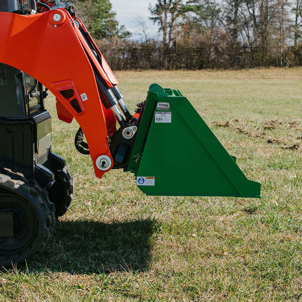 Titan Attachments Quick Tach Adapter Fits Skid Steer and Converts to a Hook and