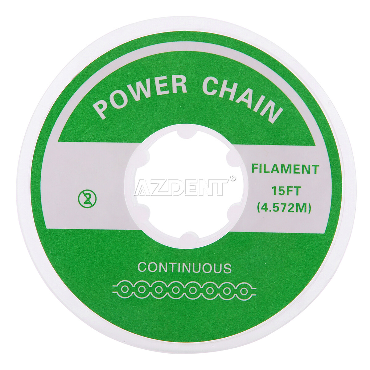 Dental Orthodontic Ligature Ties Elastic Rubber Bands /Elastic Ultra Power Chain