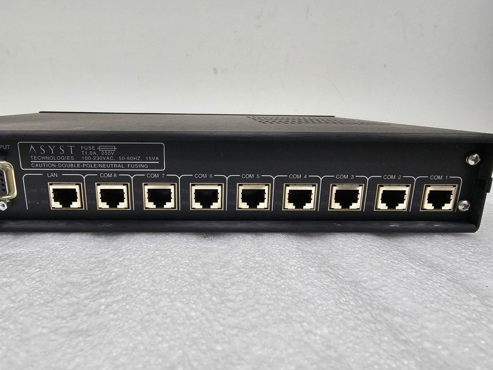 ASYST HS80 SMART-Comm NETWORK HS80-01 , P/N: 9700-4774-01 REV.E