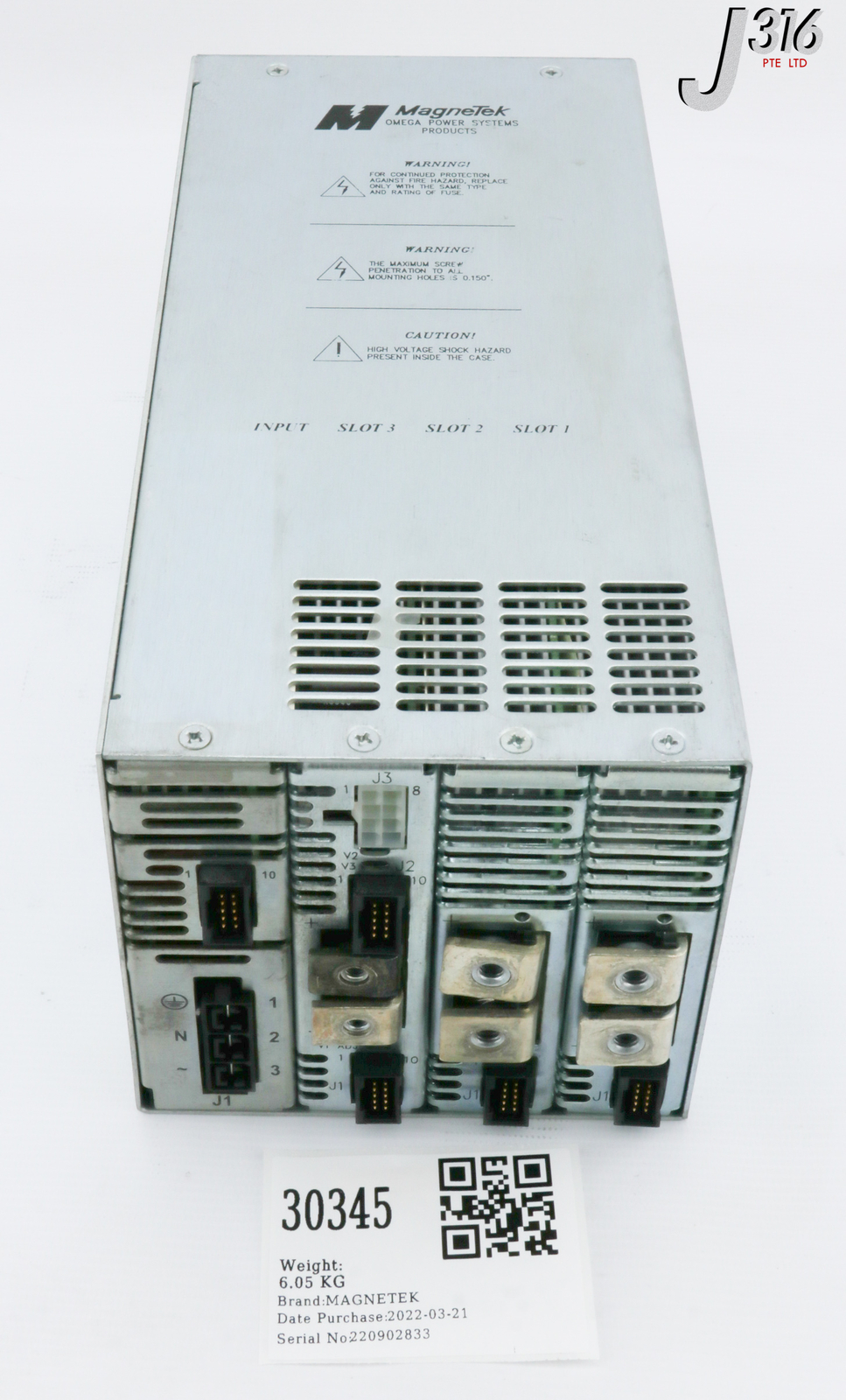 L30345 (LOT OF 8) MAGNETEK,1750W, 3.4VDC-10.5VDC,119-8125-00 MG3-1B-1D-3CC-S1083