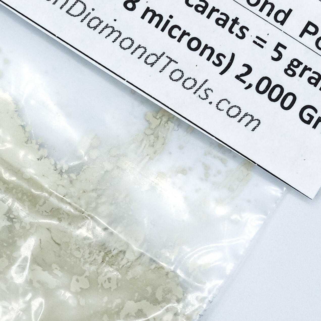 TechDiamondTools Diamond Powder 2,000 Grit 4-8 Microns, 25 cts = 5 Grams