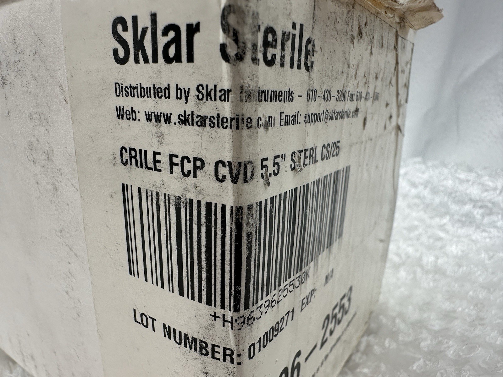 25 Per Case-Sklar Single Use Crile Forceps- 5.5” BRAND NEW (96-2553)