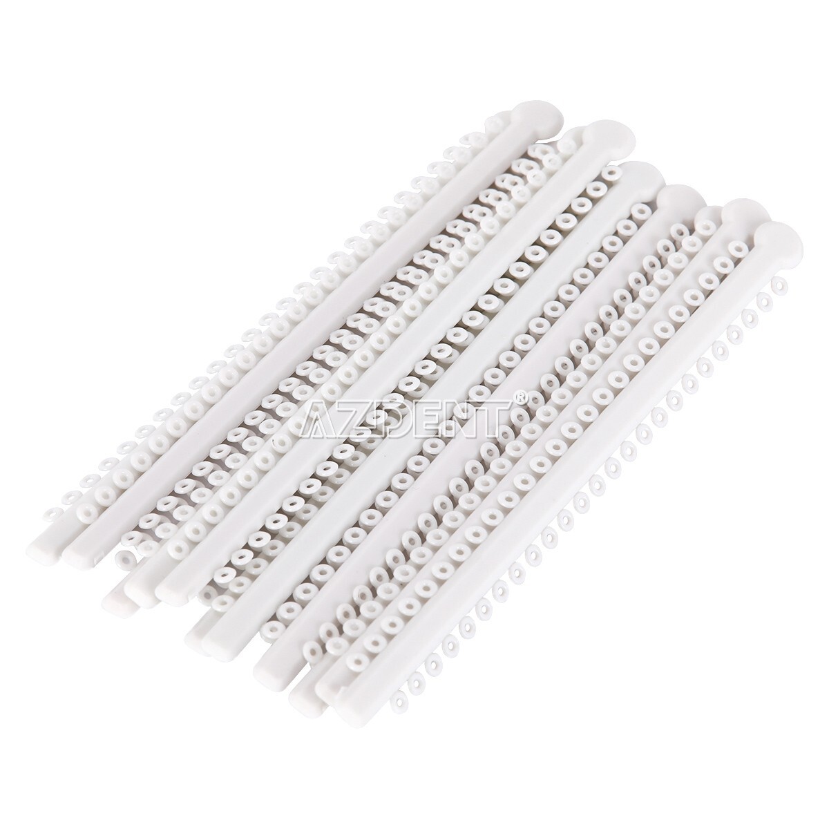 1000Pcs AZ Dental Orthodontic Elastic Ligature Ties Bands For Brackets 23 Colors