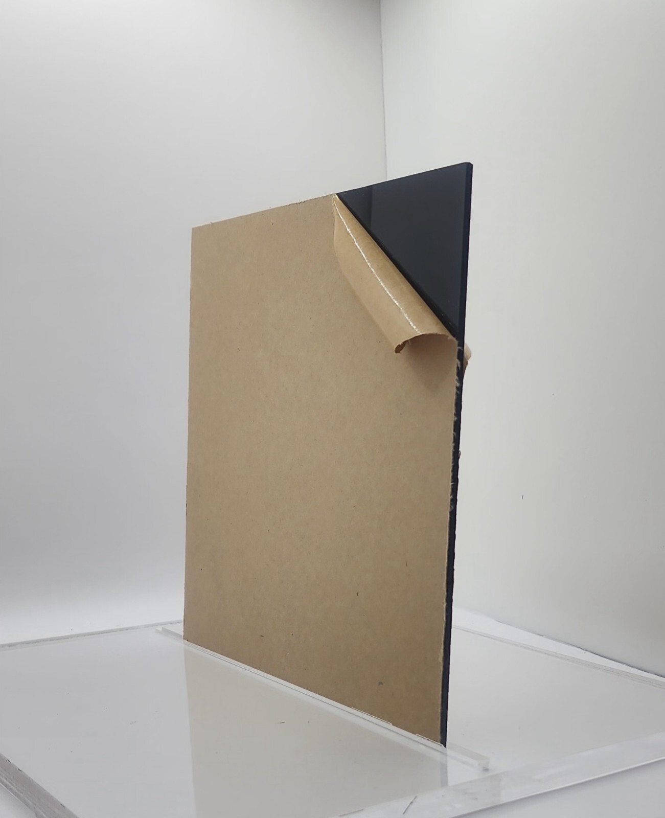 BLACK ACRYLIC PLEXIGLASS 3/8″ X 24″ X 48″ PLASTIC SHEET