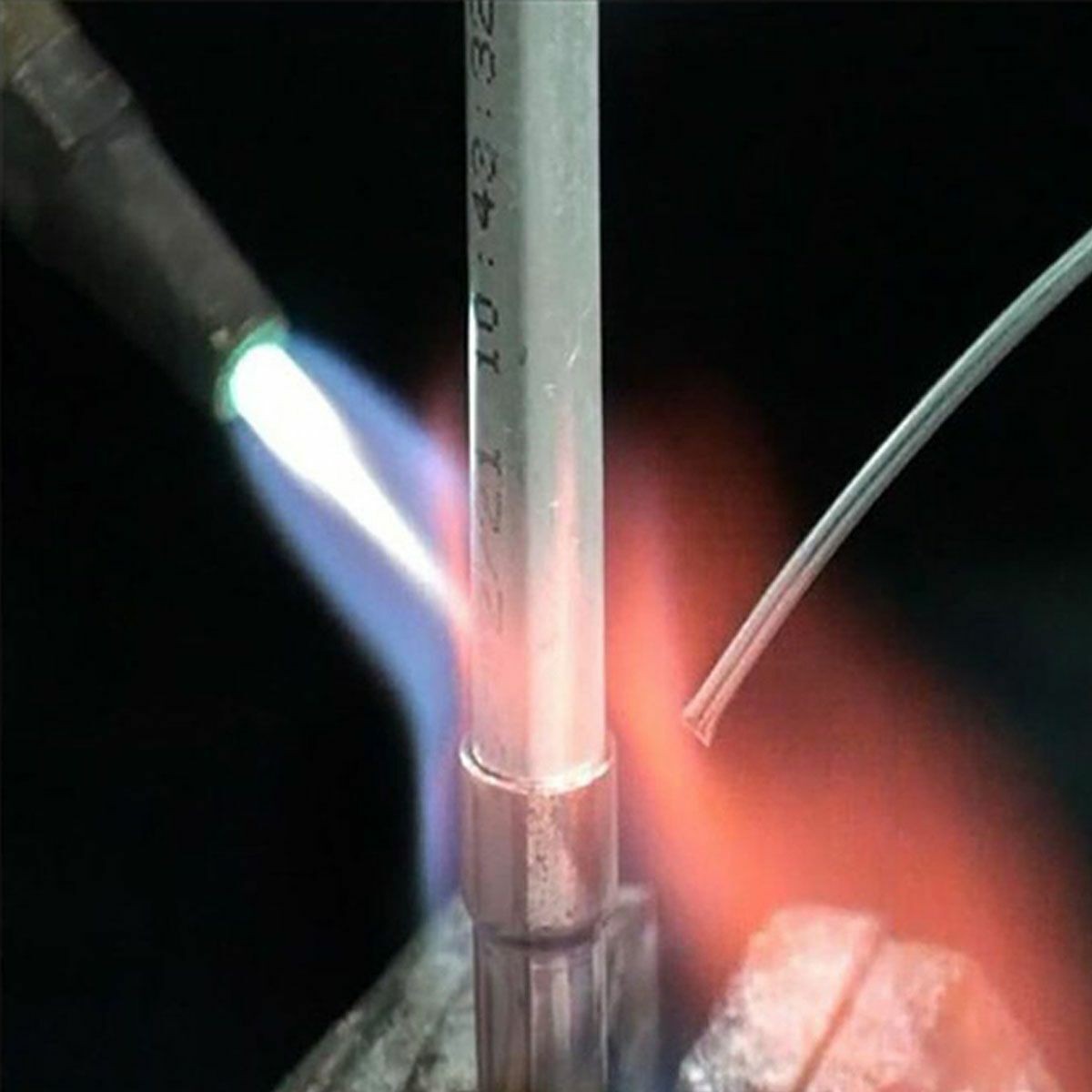 50PCS Aluminum Brazing Solution Welding Flux-Cored Rods Low Temperature Wire