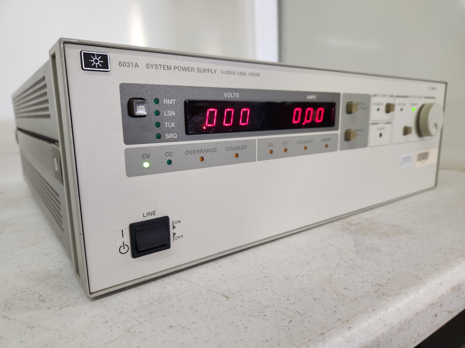 Agilent/HP 6031A System Autoranging 20V 120A 1000w DC Power Supply #2