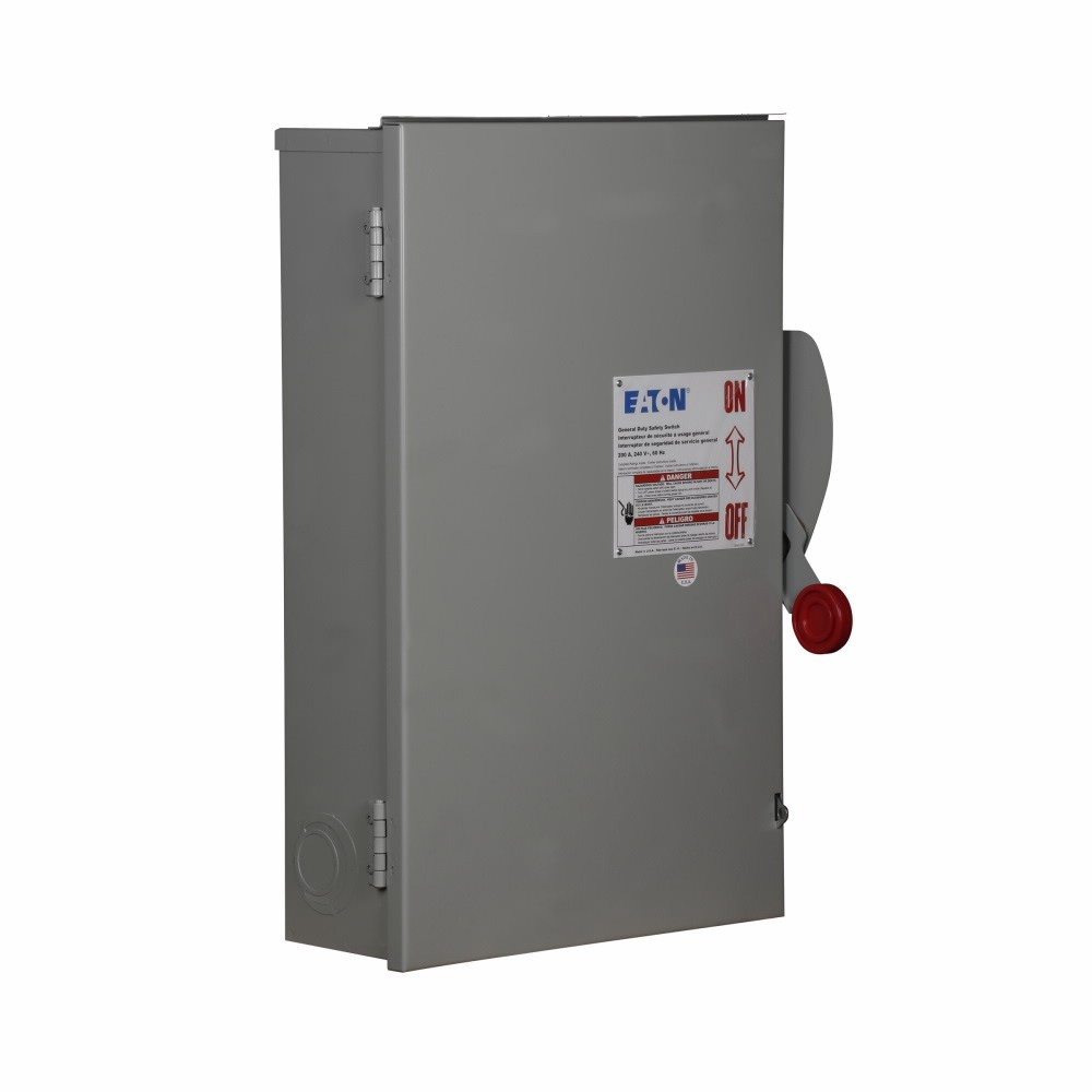 Eaton Saferty Switch DG224NRK 200A 240V NEMA 3R Fusible – *FREE SHIP*