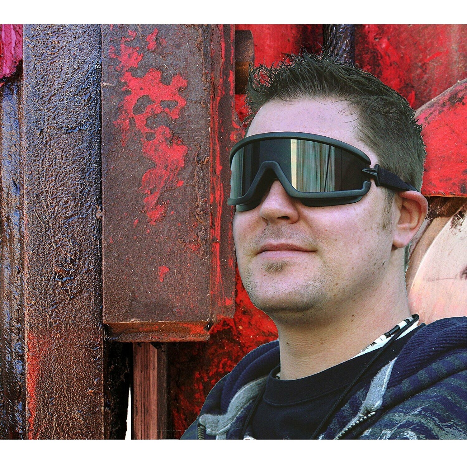 Radians Barricade Smoke/Gray Anti Fog Safety Goggles Glasses Lightweight Z87+