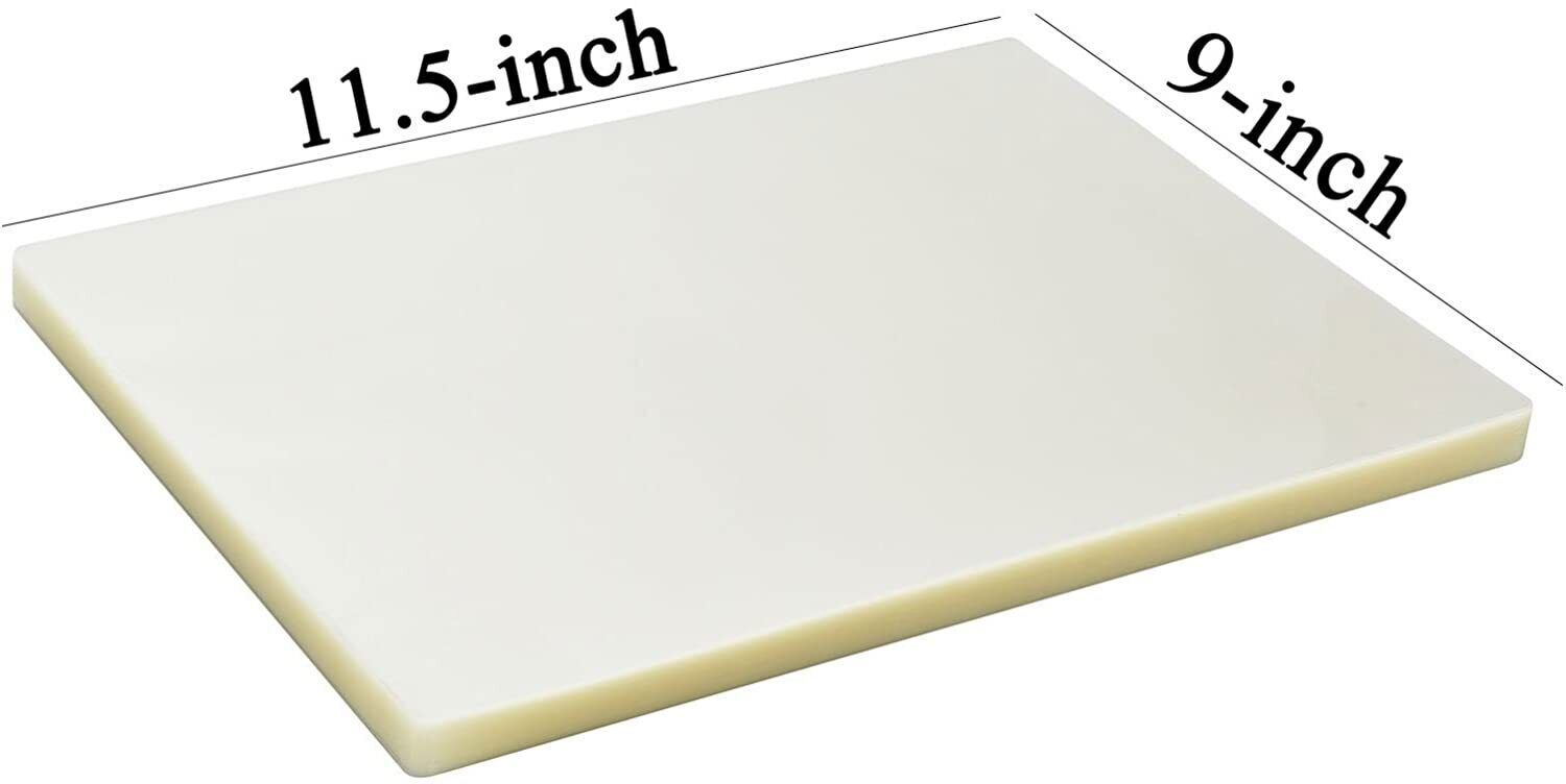 100 Clear Thermal Laminating Sheets Laminator Pouches 9″x11.5″ Letter Size 3 mil