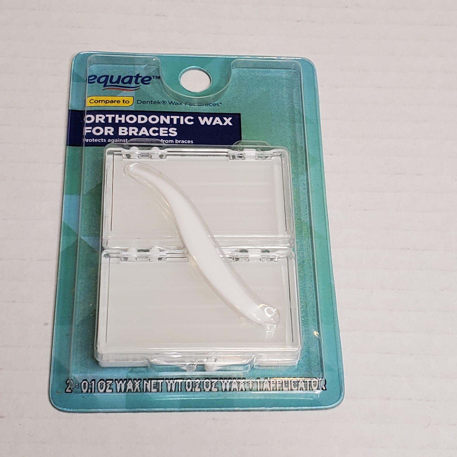 Equate Orthodontic Wax for Braces 1 Pack, Unscented
