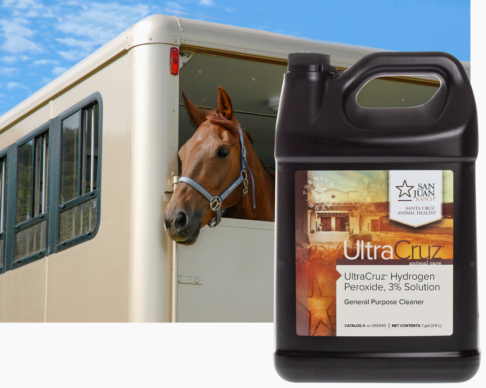 UltraCruz Hydrogen Peroxide, 3%, 1 Gallon