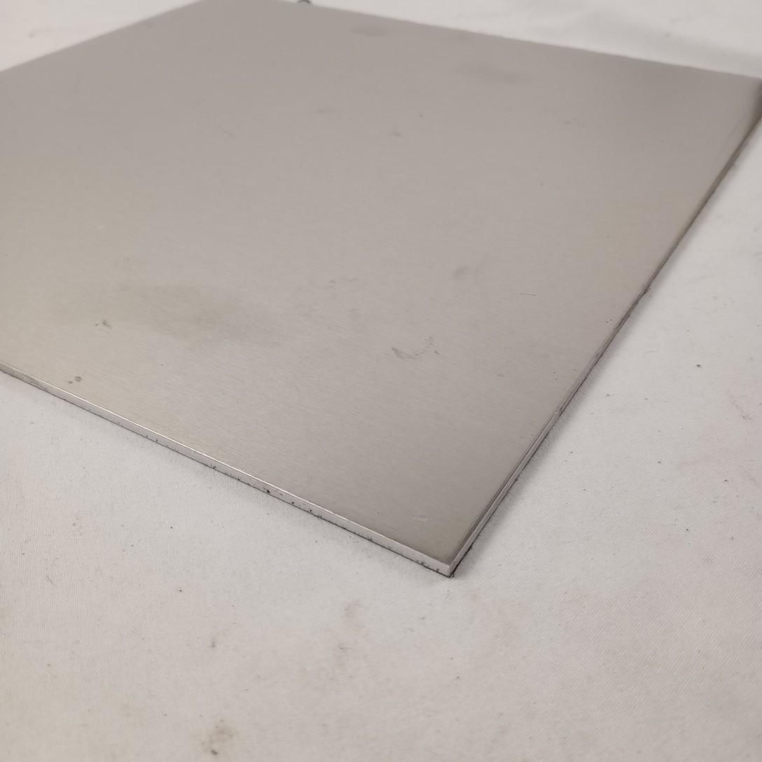 1/8″ .125 Aluminum Sheet Plate 12″ x 12″ FLAT STOCK 5052 12×12 USA/Vinyl 1 Side