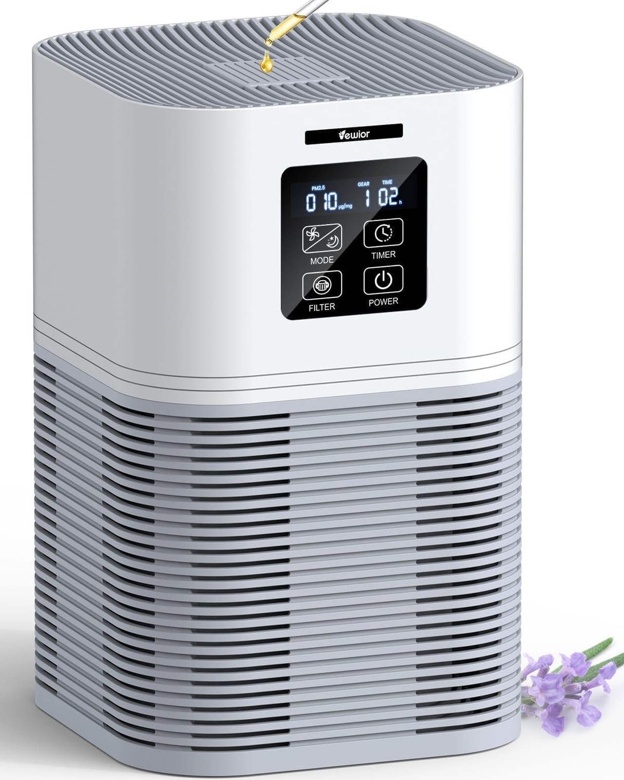 VEWIOR Air Purifiers for Home, Air Purifiers for Large Room up to 1200 sq.ft,…